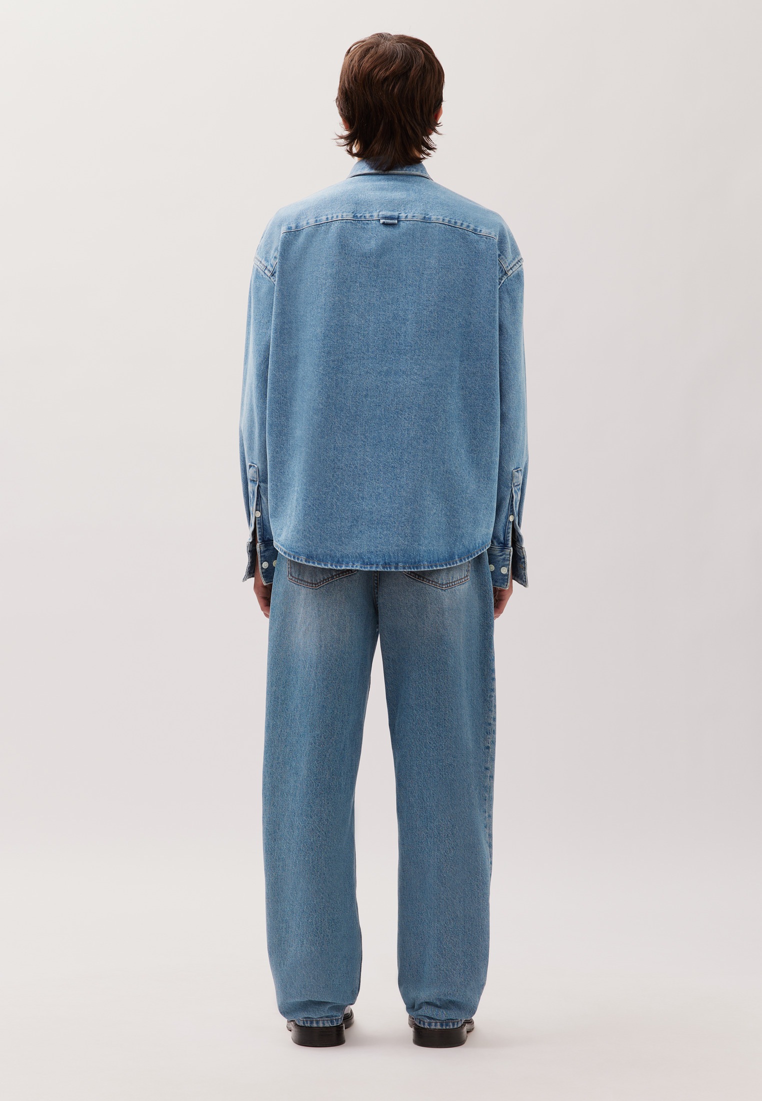 studio seidensticker Chemise d'affaires Oversized 1/1 Kentkragen Denim