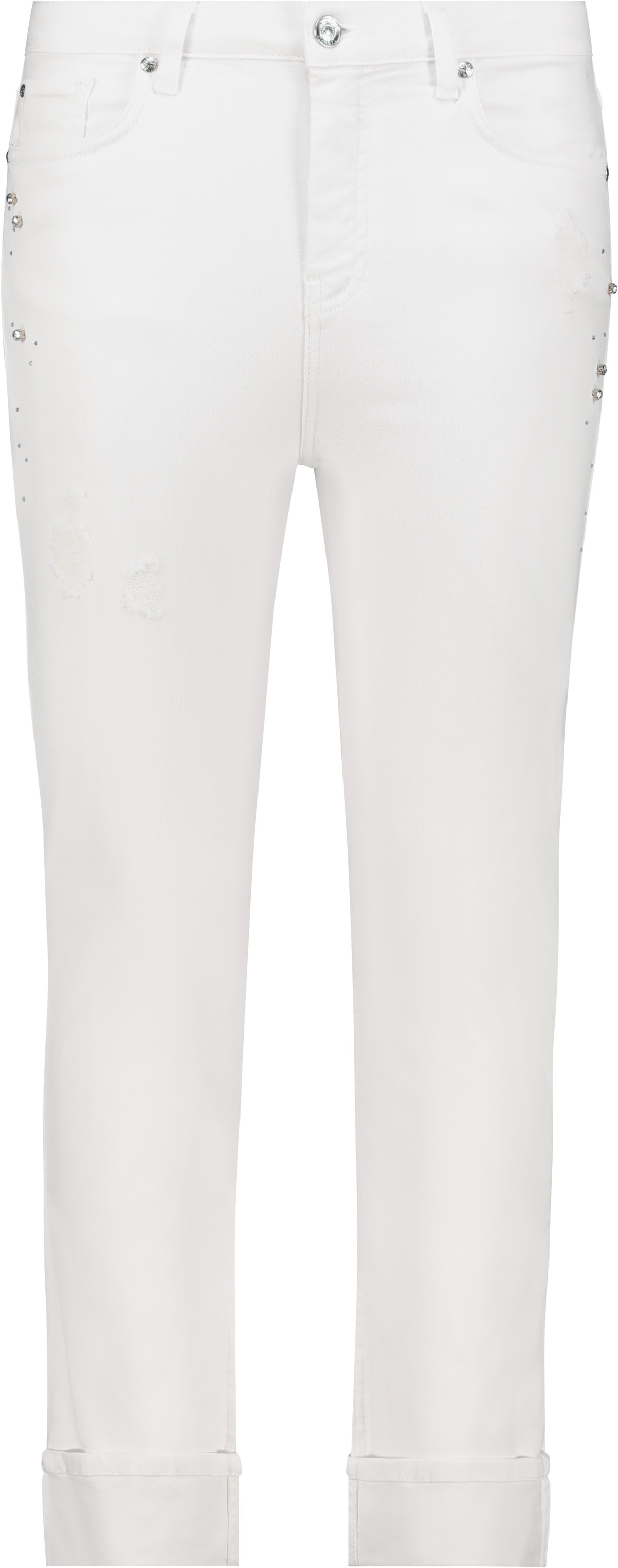 Monari Straight-Jeans »Hose Jeans 68cm«, Mit Gürtelschlaufen