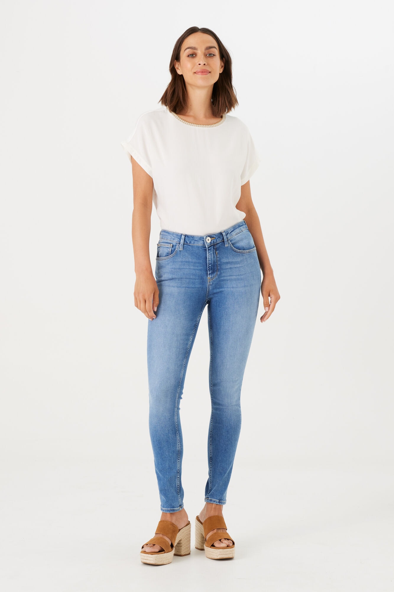 Garcia High-waist-Jeans »Celia superslim«