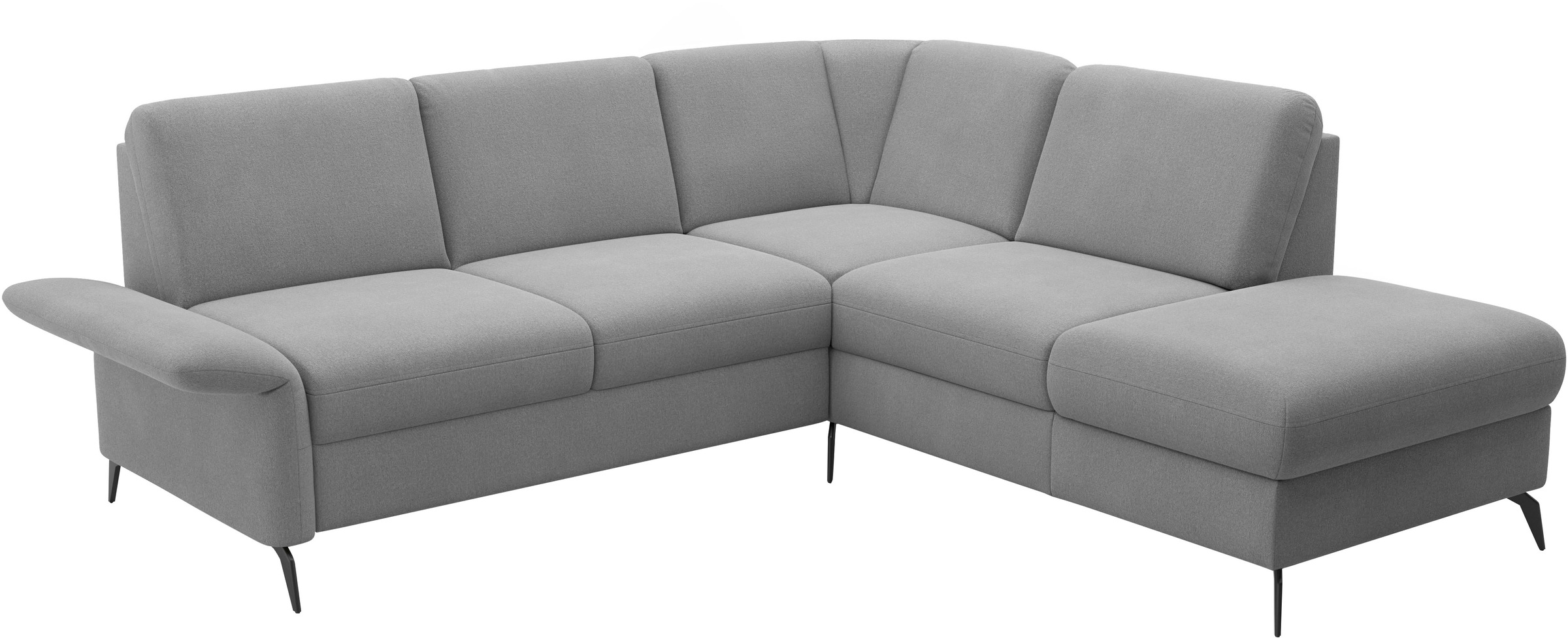 Home affaire Ecksofa »Rochelle«, optional: Armteilverstellung, klappbar, Bettkasen