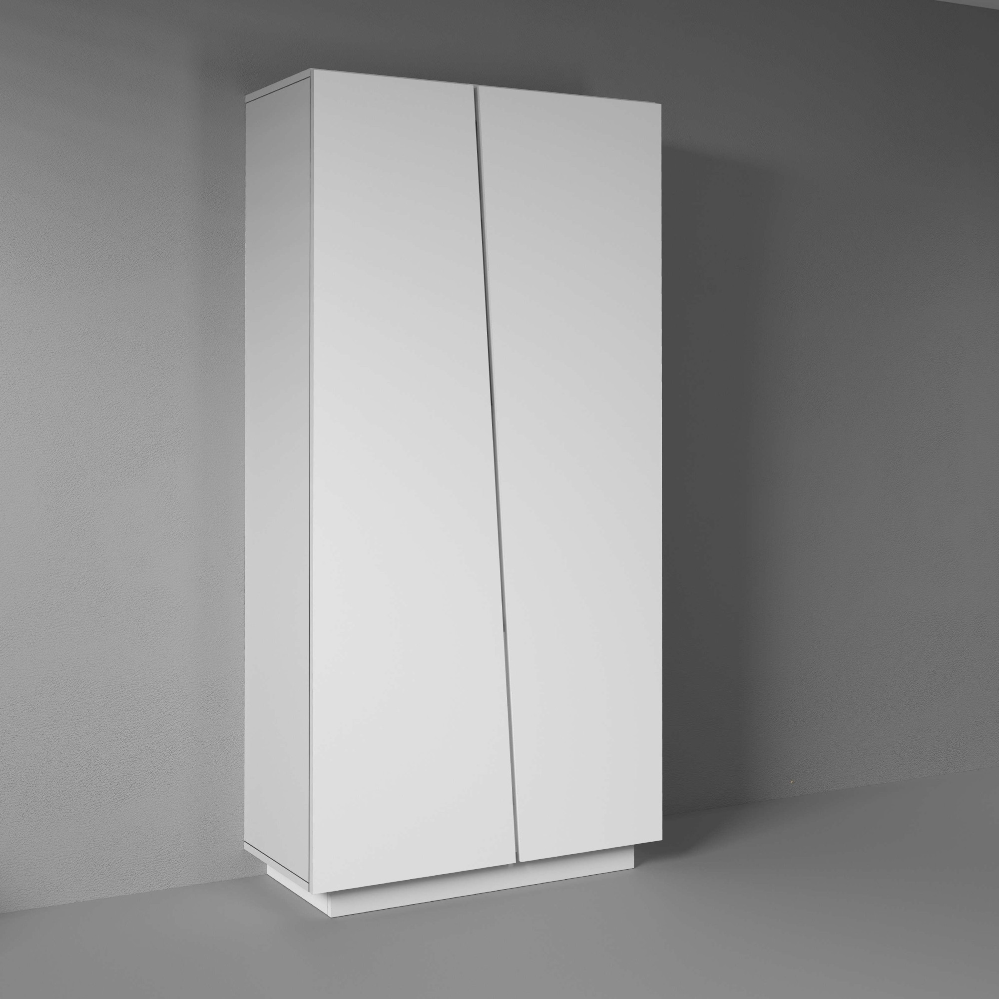 Home affaire Aktenschrank »Vega, Mehrzweckschrank, Büroschrank, mit 2 Türen« & verstellbaren Einlegeböden, Höhe 166 cm, Made in Italy