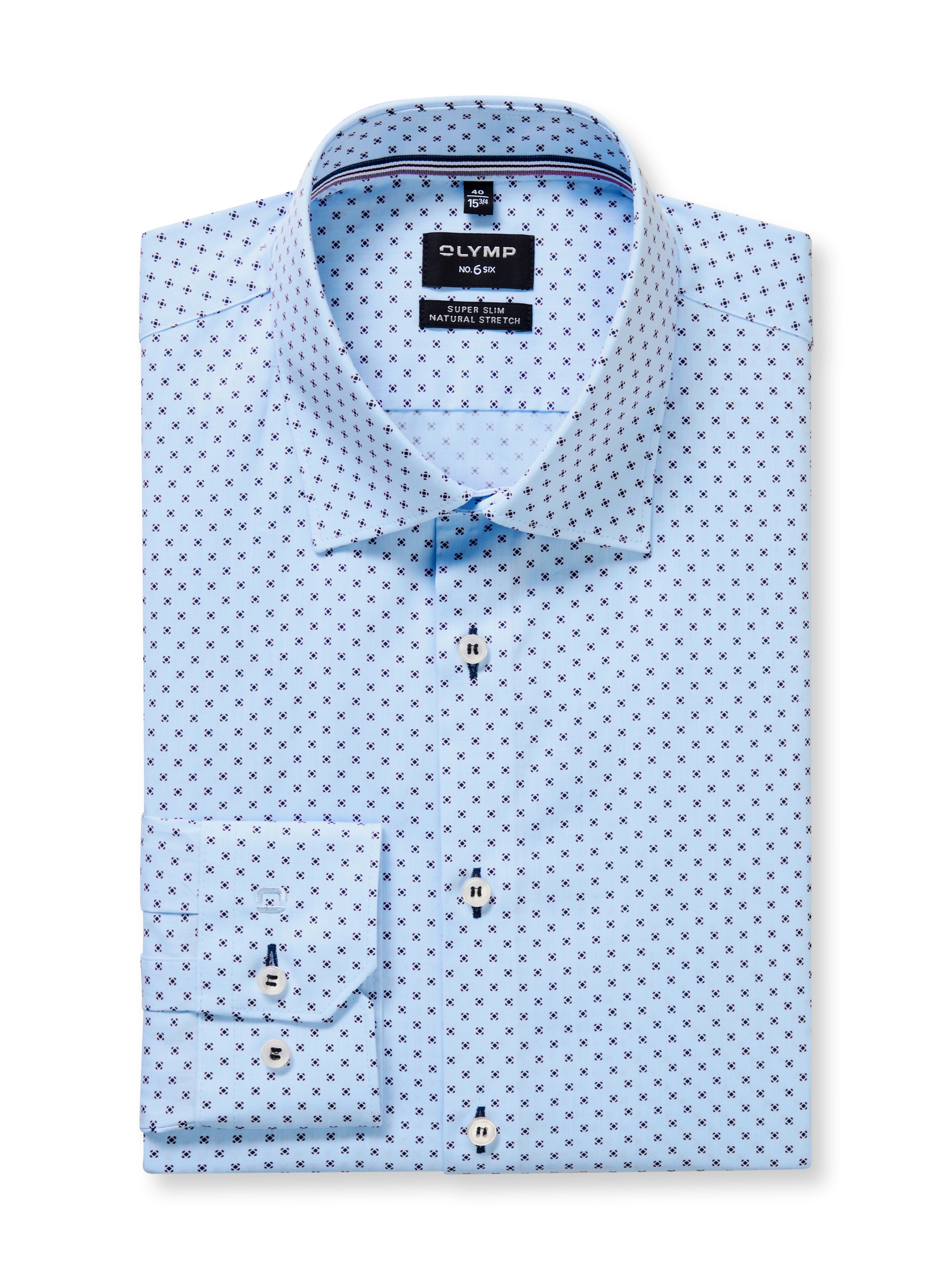 OLYMP Chemise à manches longues »No. Six« chemise business, super slim, col Kent