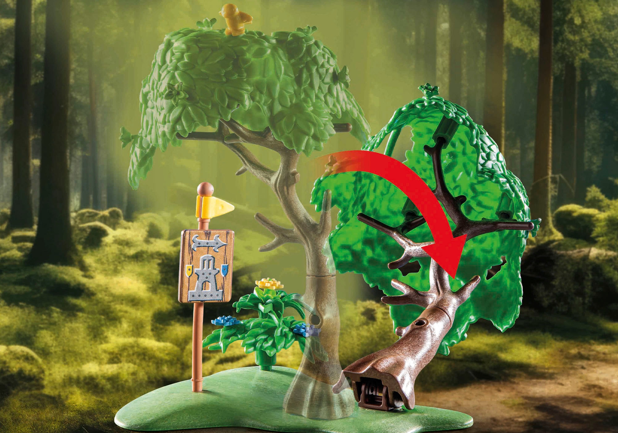 Playmobil® Konstruktions-Spielset »Überfall auf Transportwagen (71484), Novelmore«, (97 St.), Made in Europe
