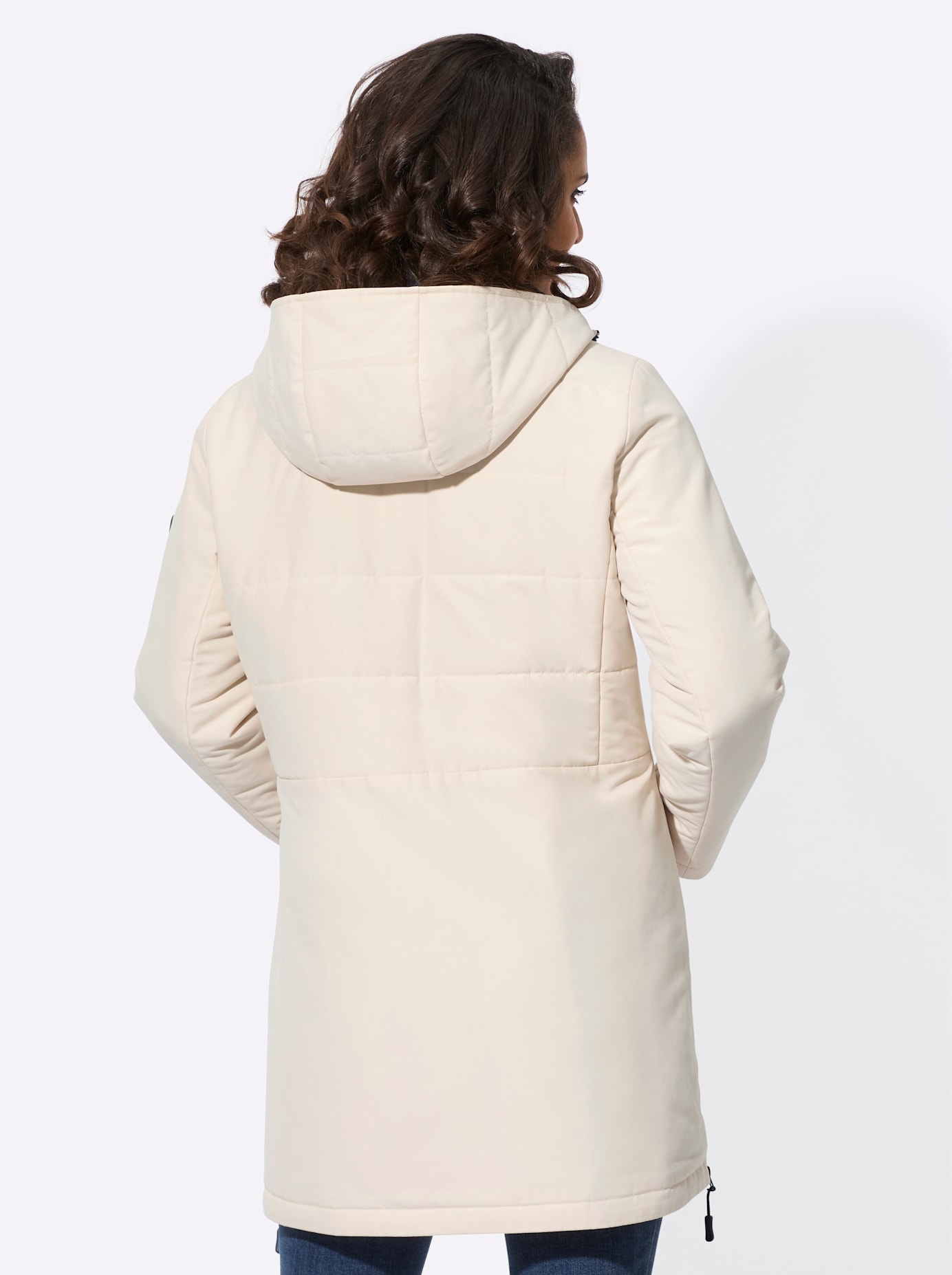 Casual Looks Langjacke, mit Kapuze