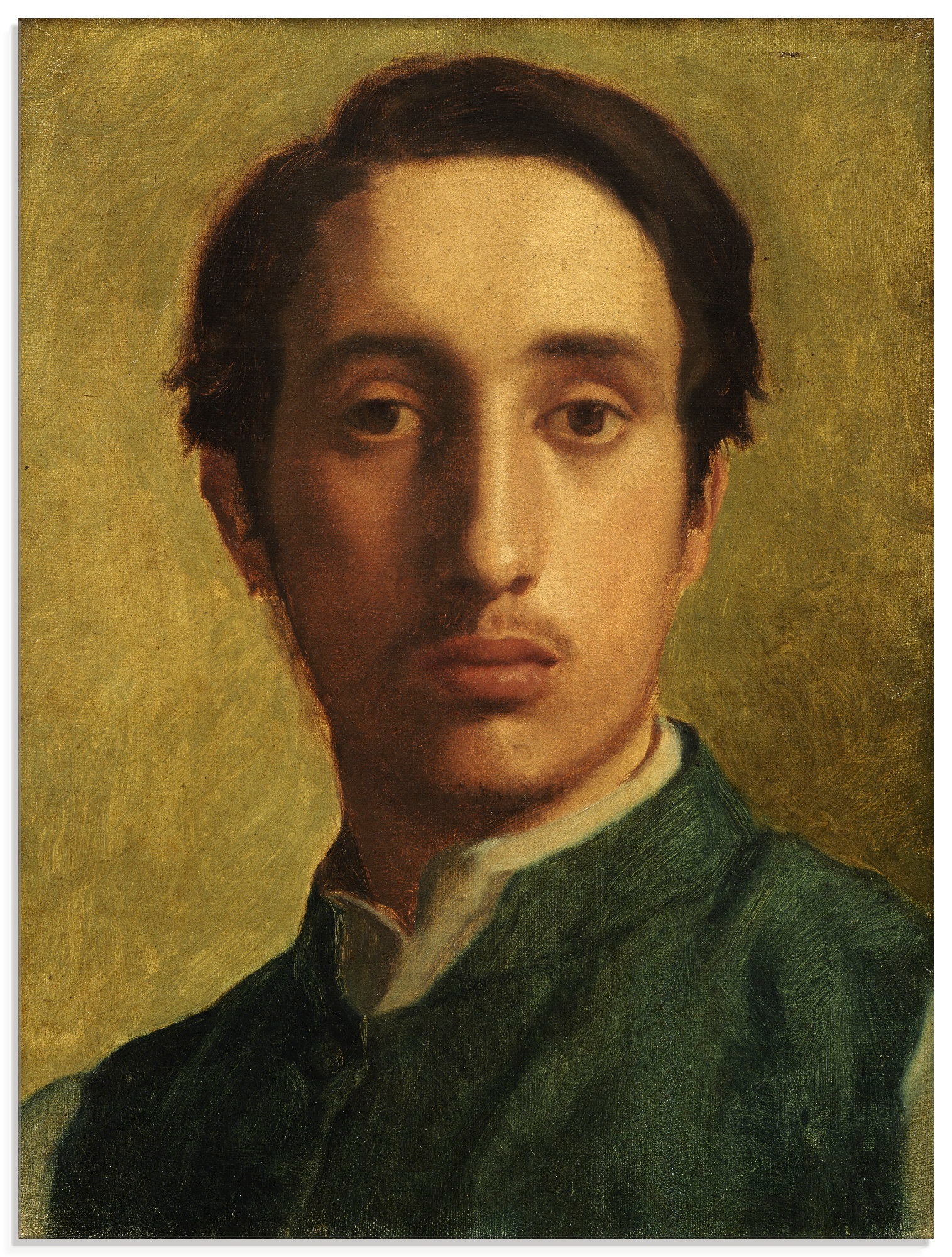 Image of Artland Glasbild »Degas mit grüner Weste«, Menschen, (1 St.) bei Ackermann Versand Schweiz