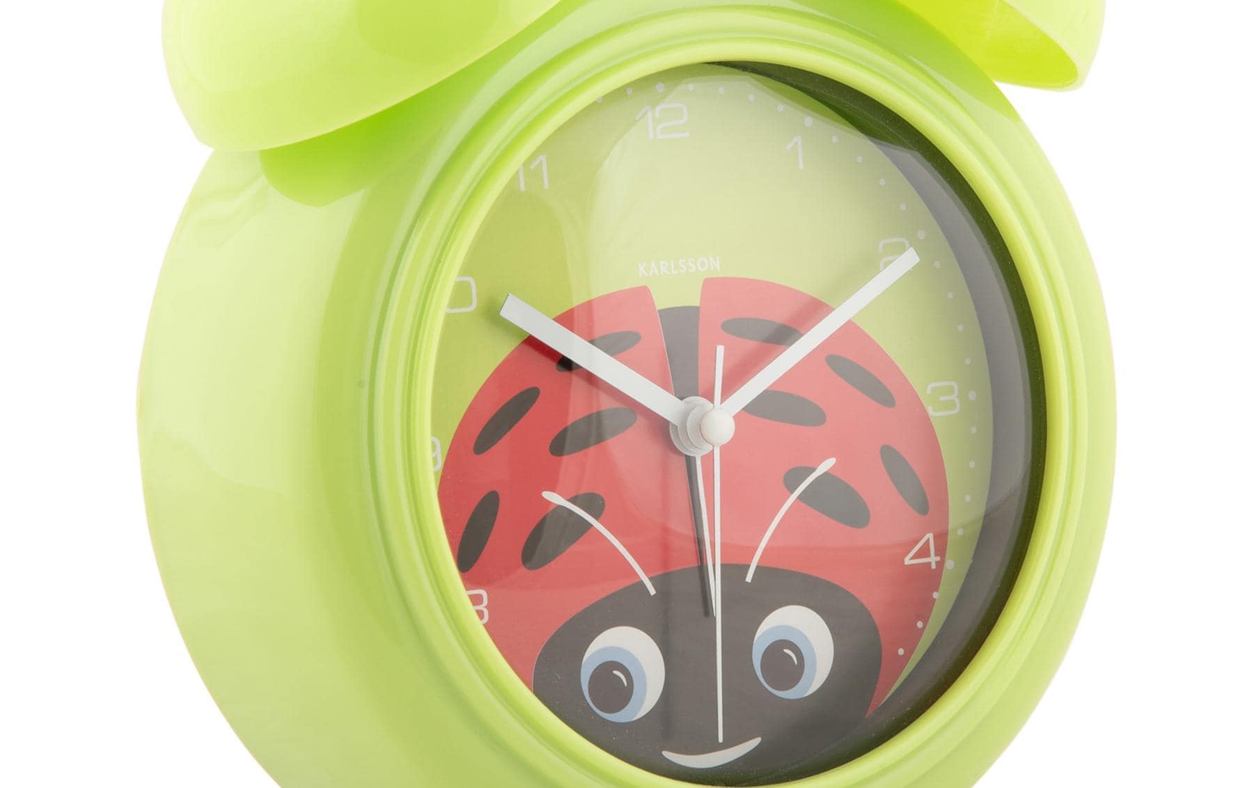 Karlsson Kinderwecker »Marienkäfer Grün«