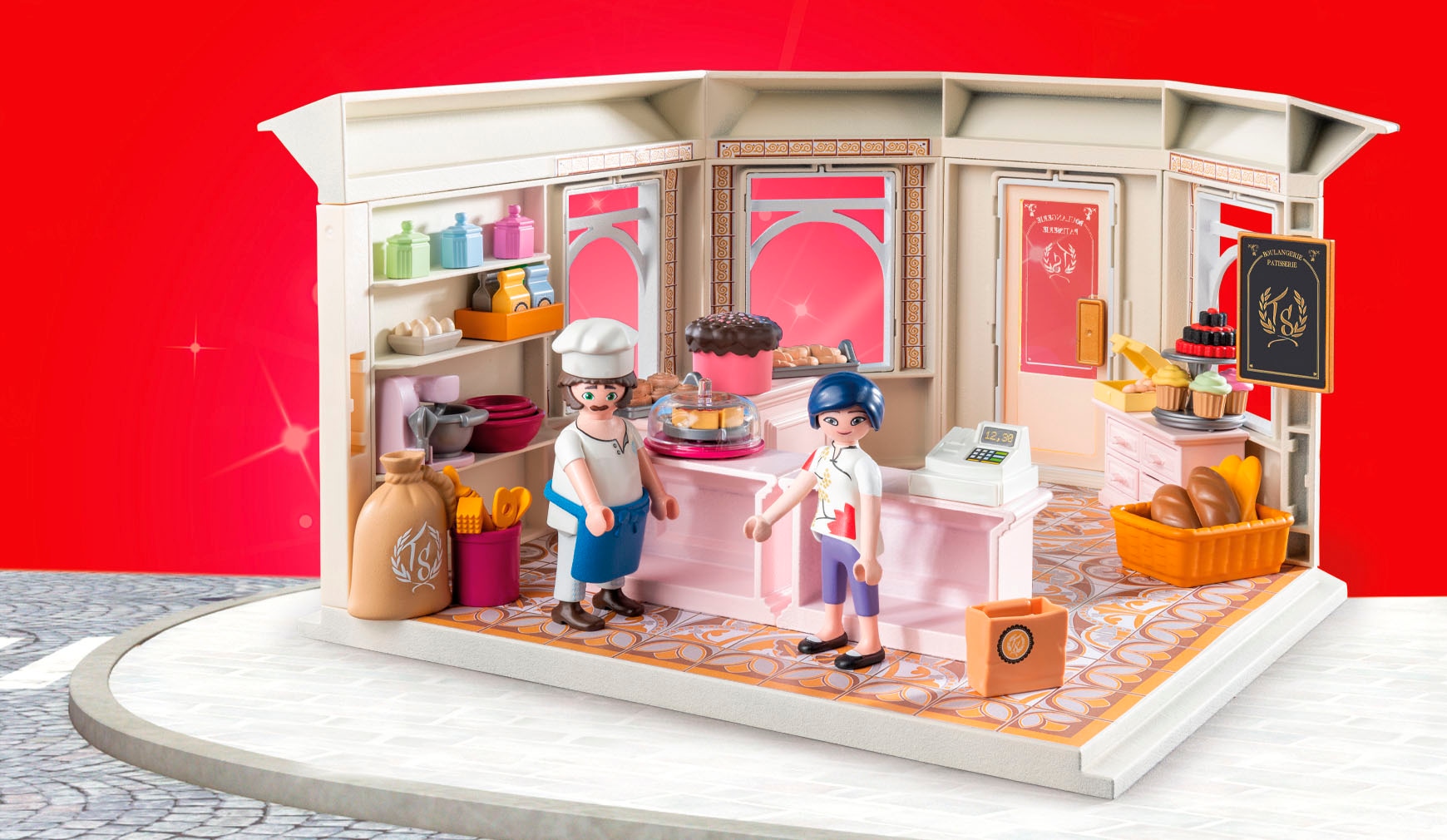 Playmobil® Konstruktions-Spielset »Miraculous: Französische Bäckerei (71863)« Made in Europe