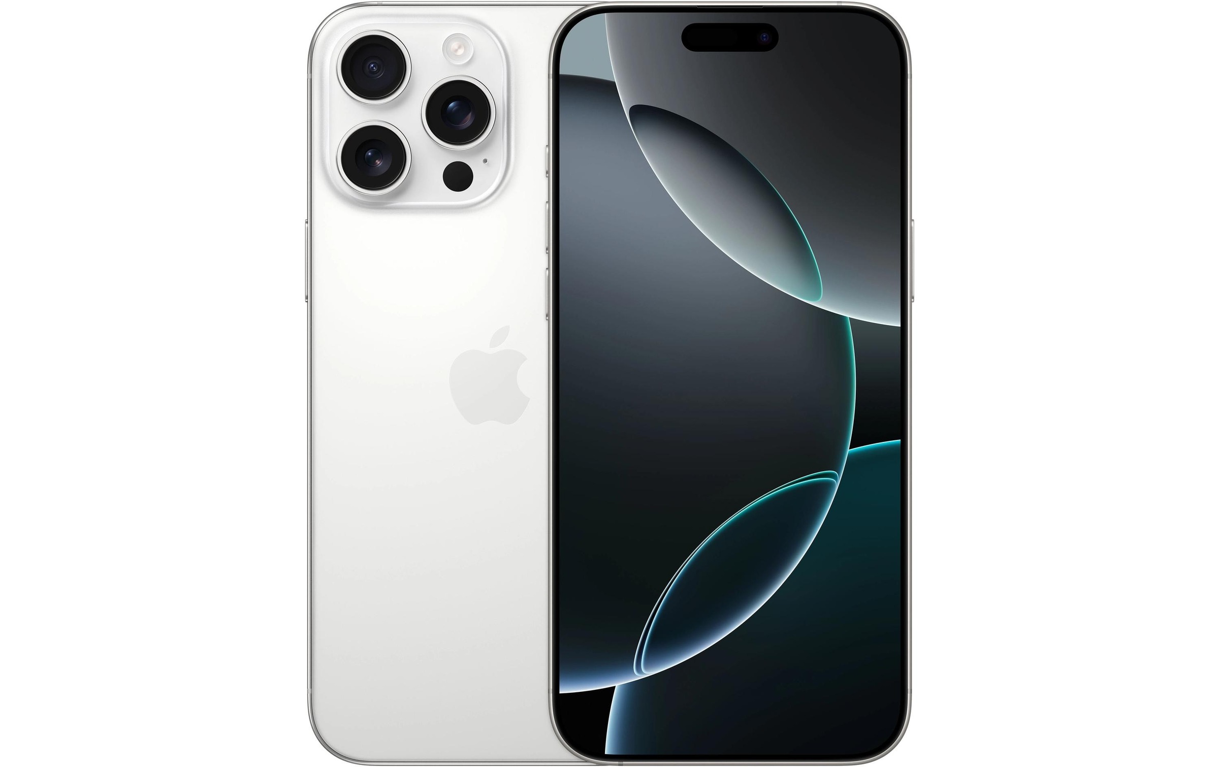 Apple Smartphone »iPhone 16 Pro Max DEP«, Titan weiss, MYX13QL/A