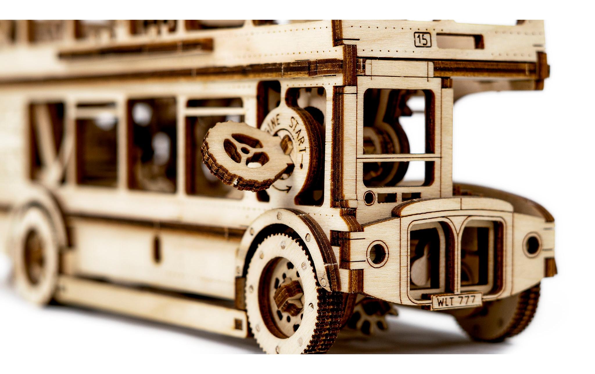 Revell® Modellbausatz »Tiny Adventures – London Bus Holzbausatz« 216 Stk. tlg.