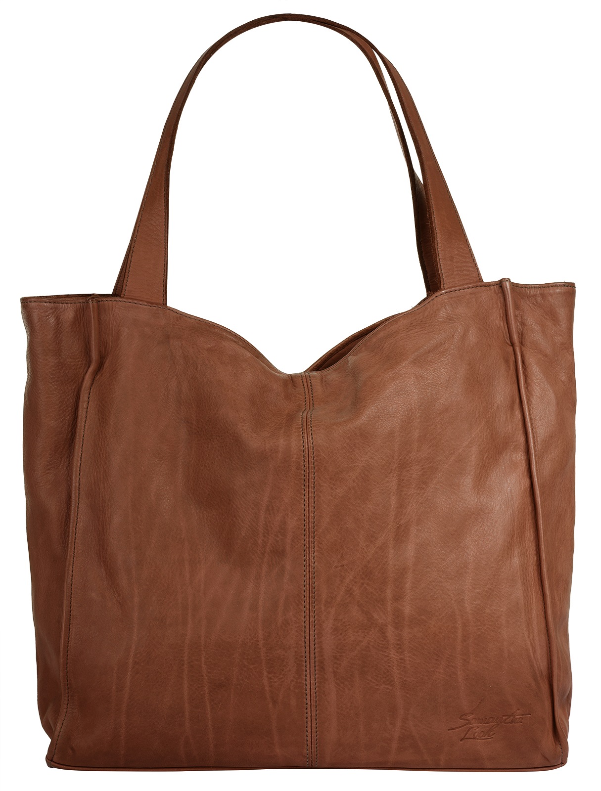 Samantha Look Shopper, echt Leder, Made in Italy