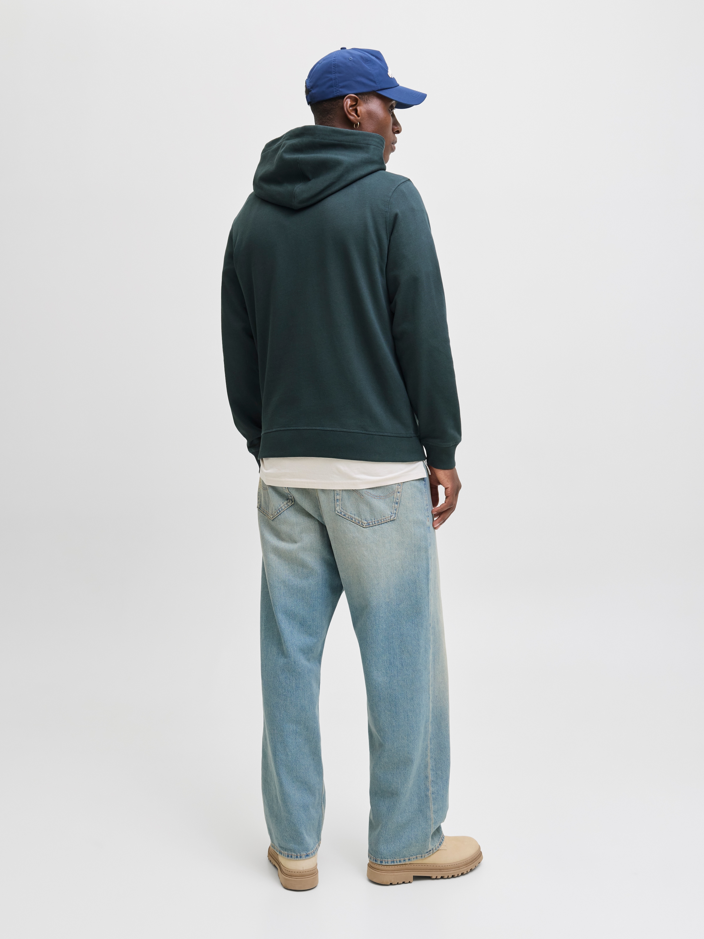 Jack & Jones Kapuzensweatshirt »JORNORREBRO EMB SWEAT HOOD NOOS«