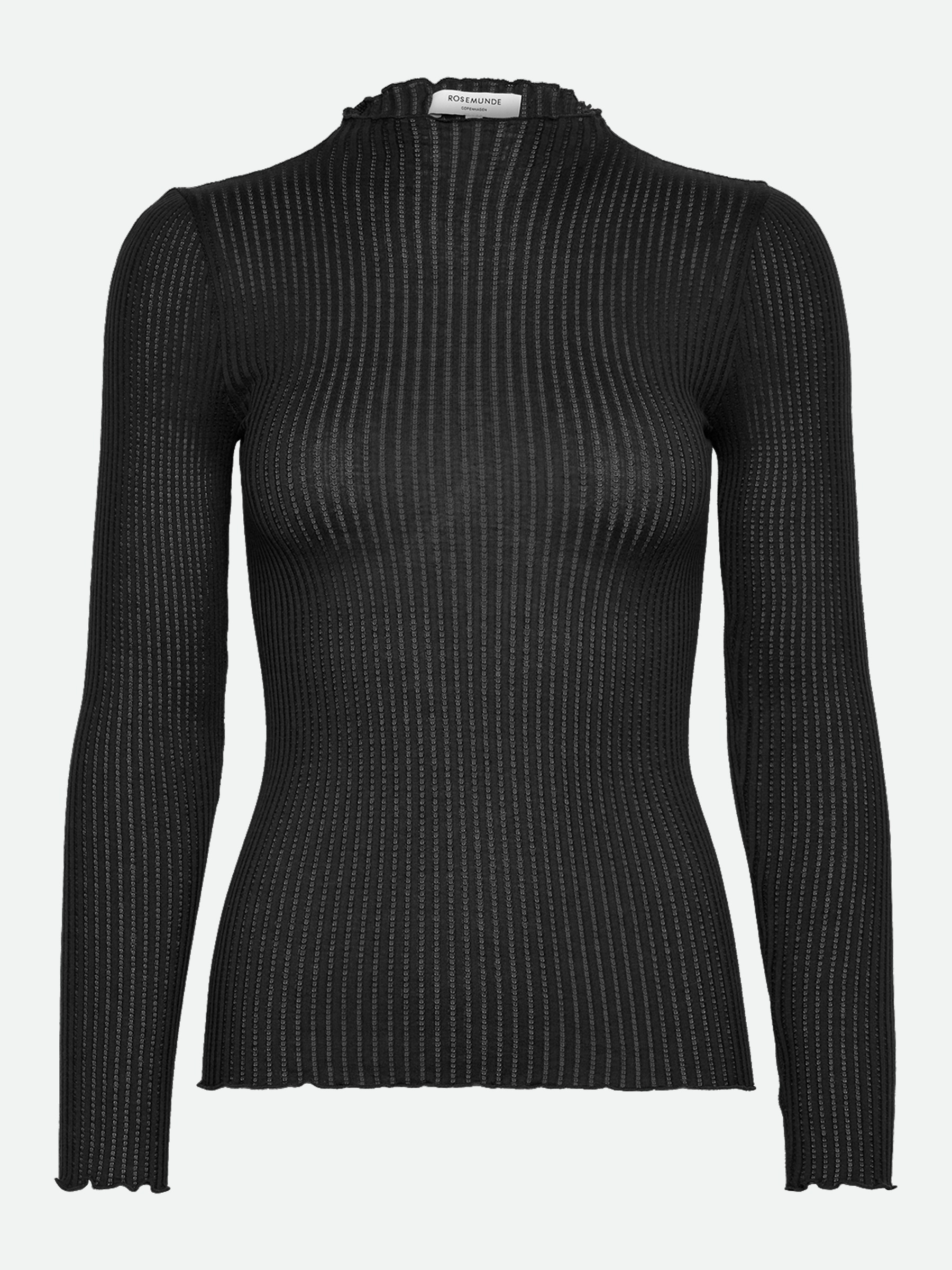 Image of rosemunde Langarmshirt "Belize silk shirt mit Seide" weicher Seiden-Baumwoll-Mix, mit langen Ärmeln