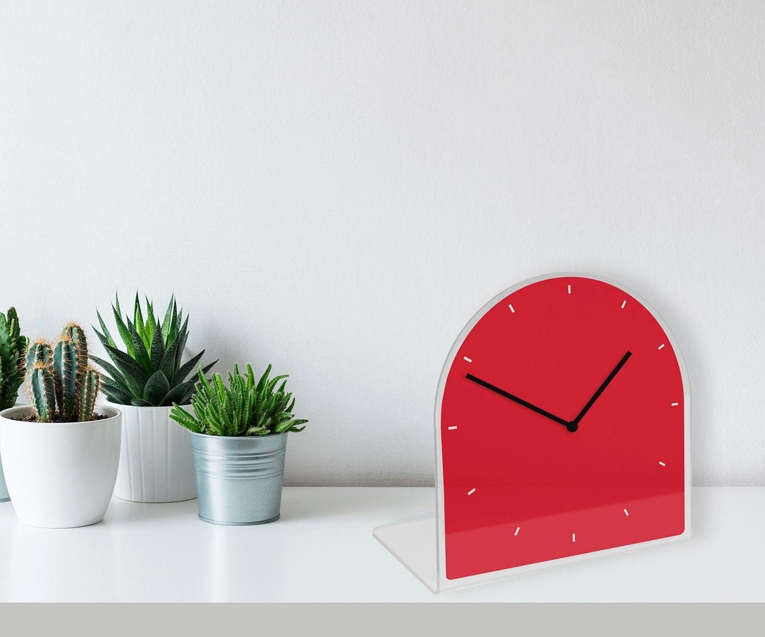 Image of queence Tischuhr "Helene" Tisch, Uhr, modern, geräuschlos