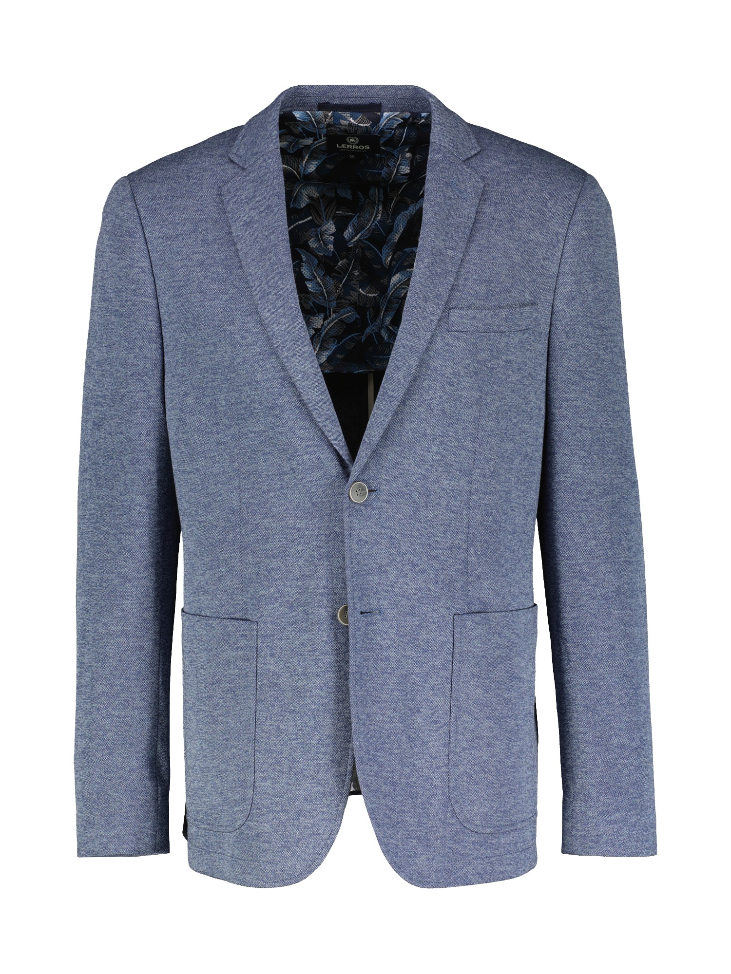 Image of LERROS Jerseysakko "Jerseyblazer mit Innenfutter-Print"