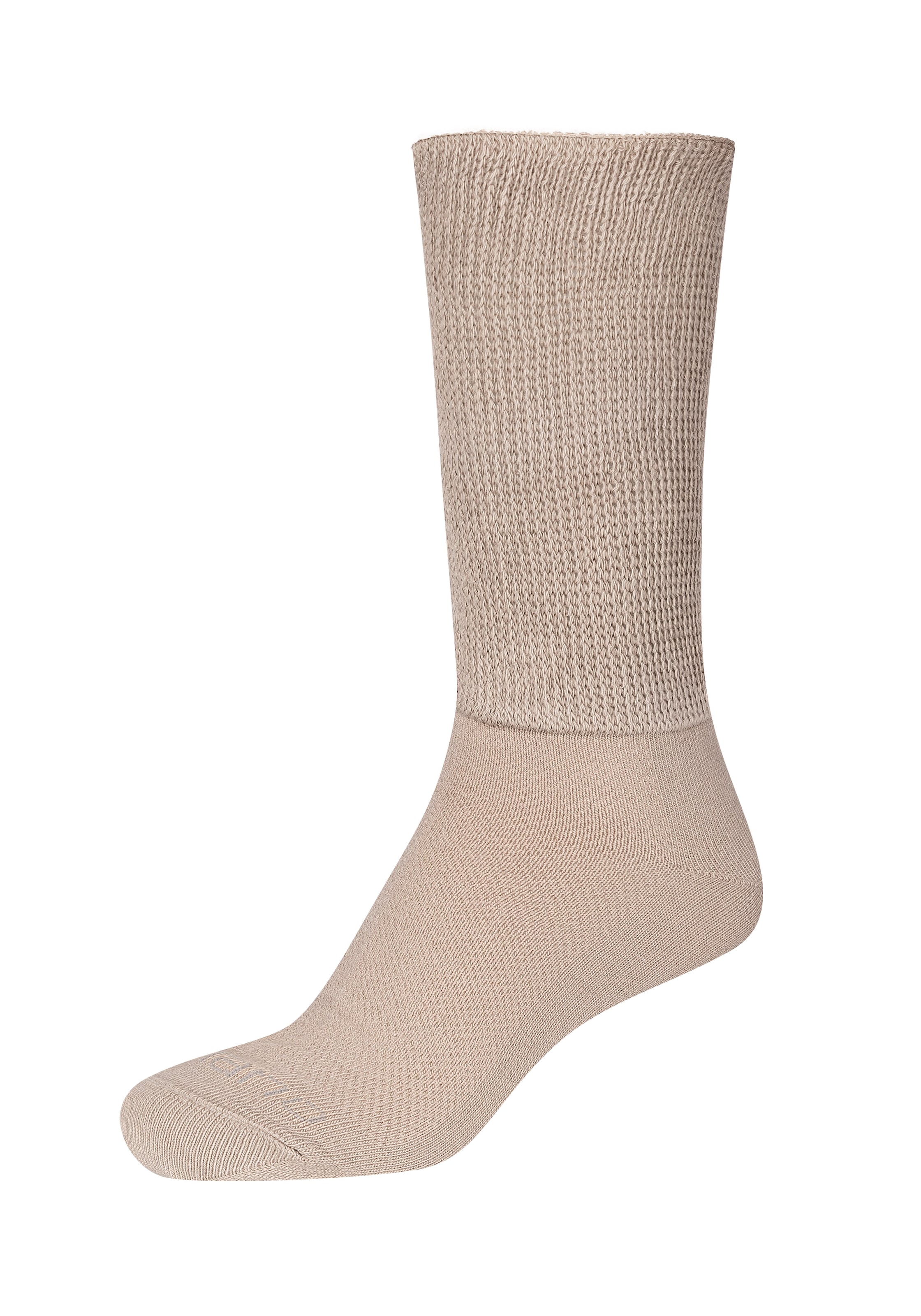 Camano Diabetikersocken »comfort«, (4er Pack), mit besonders Venen-freundlichem Material