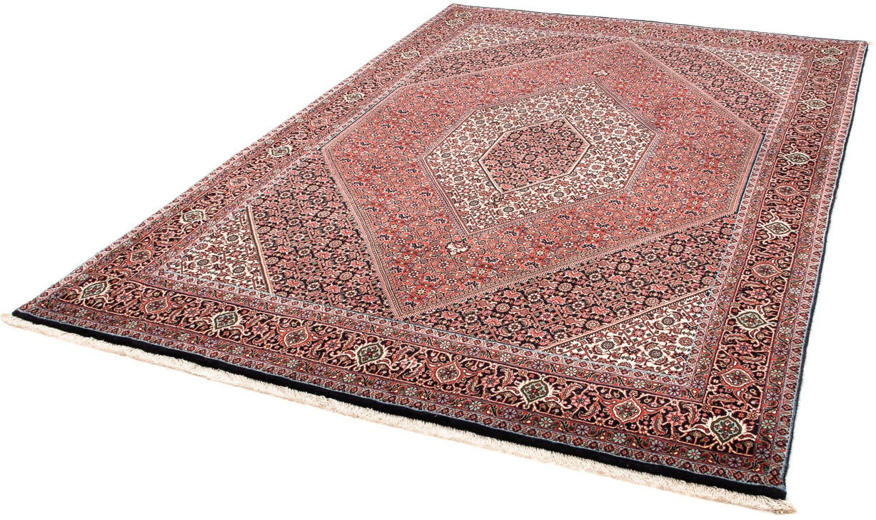Image of morgenland Orientteppich »Perser - Bidjar - 250 x 168 cm - hellrot«, rechteckig, 15 mm Höhe, Wohnzimmer, Handgeknüpft, Einzelstück mit Zertifikat bei Ackermann Versand Schweiz