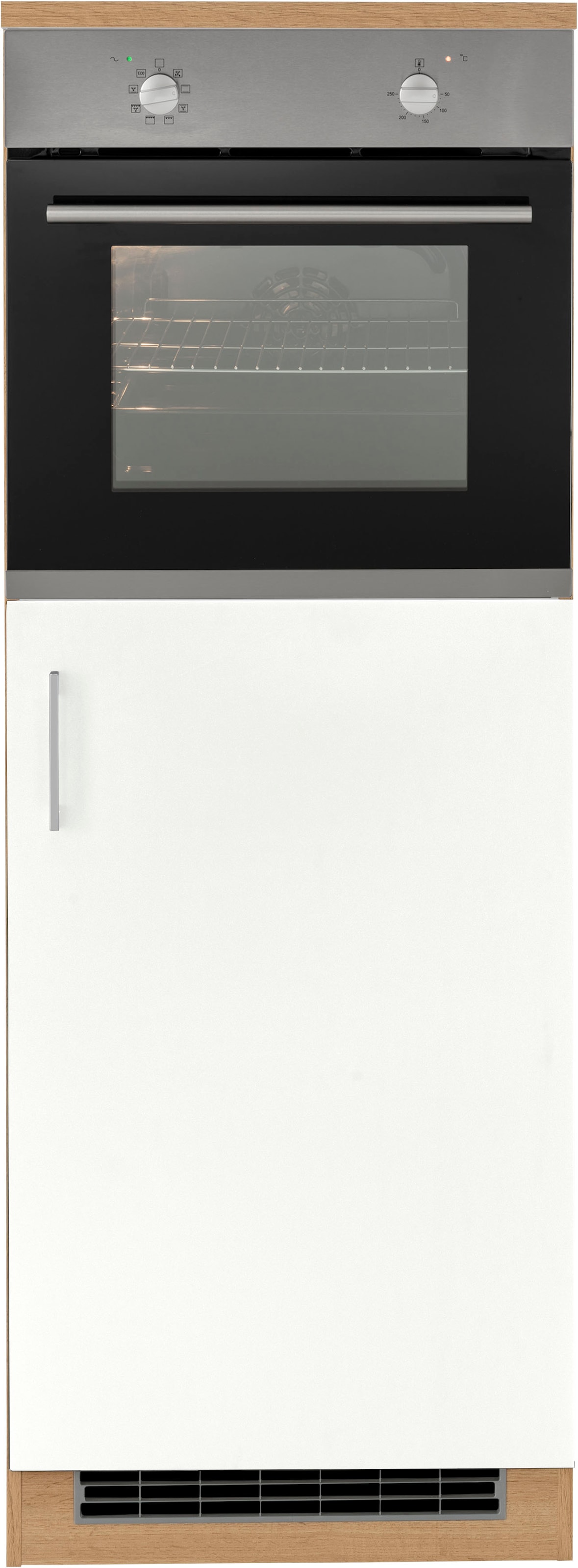 KOCHSTATION Four/réfrigérateur encastrable »KS-Colmar« 60 cm de large, 165 cm de haut, pour réfrigérateur encastré et four encastré