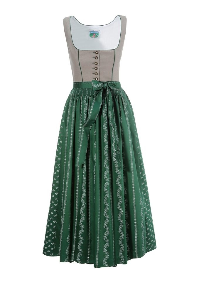 Image of Turi Landhaus Dirndl, (2 tlg.), Damen, lang mit traditionellem Blümchendruck bei Ackermann Versand Schweiz