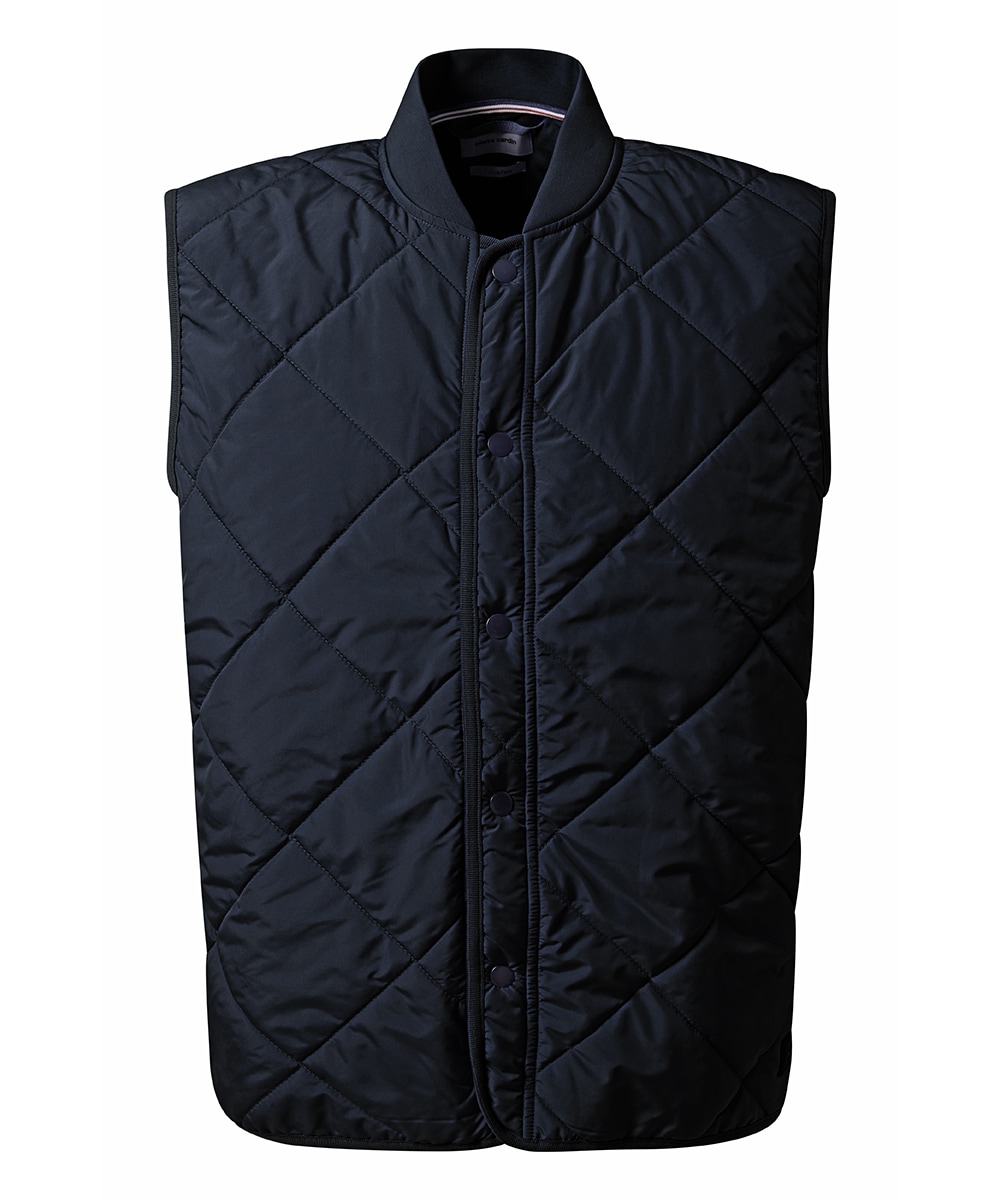 Image of Pierre Cardin Sweatweste mit Stehkragen