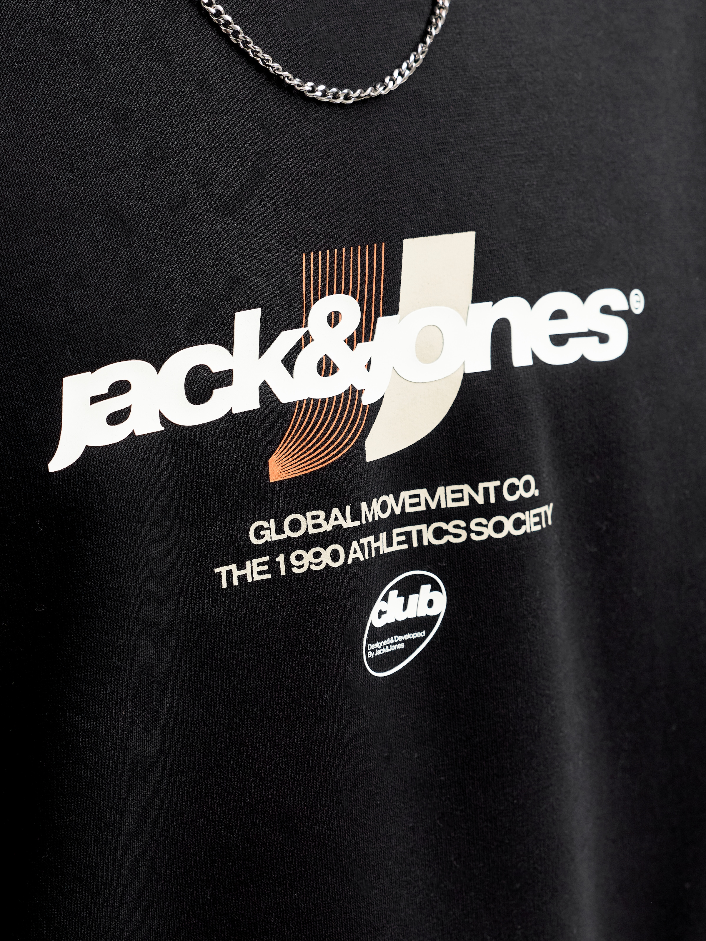 Jack & Jones Sweatshirt »JCOCLUB BRANDING SWEAT CREW NECK«, Baumwollmischung, regular fit

