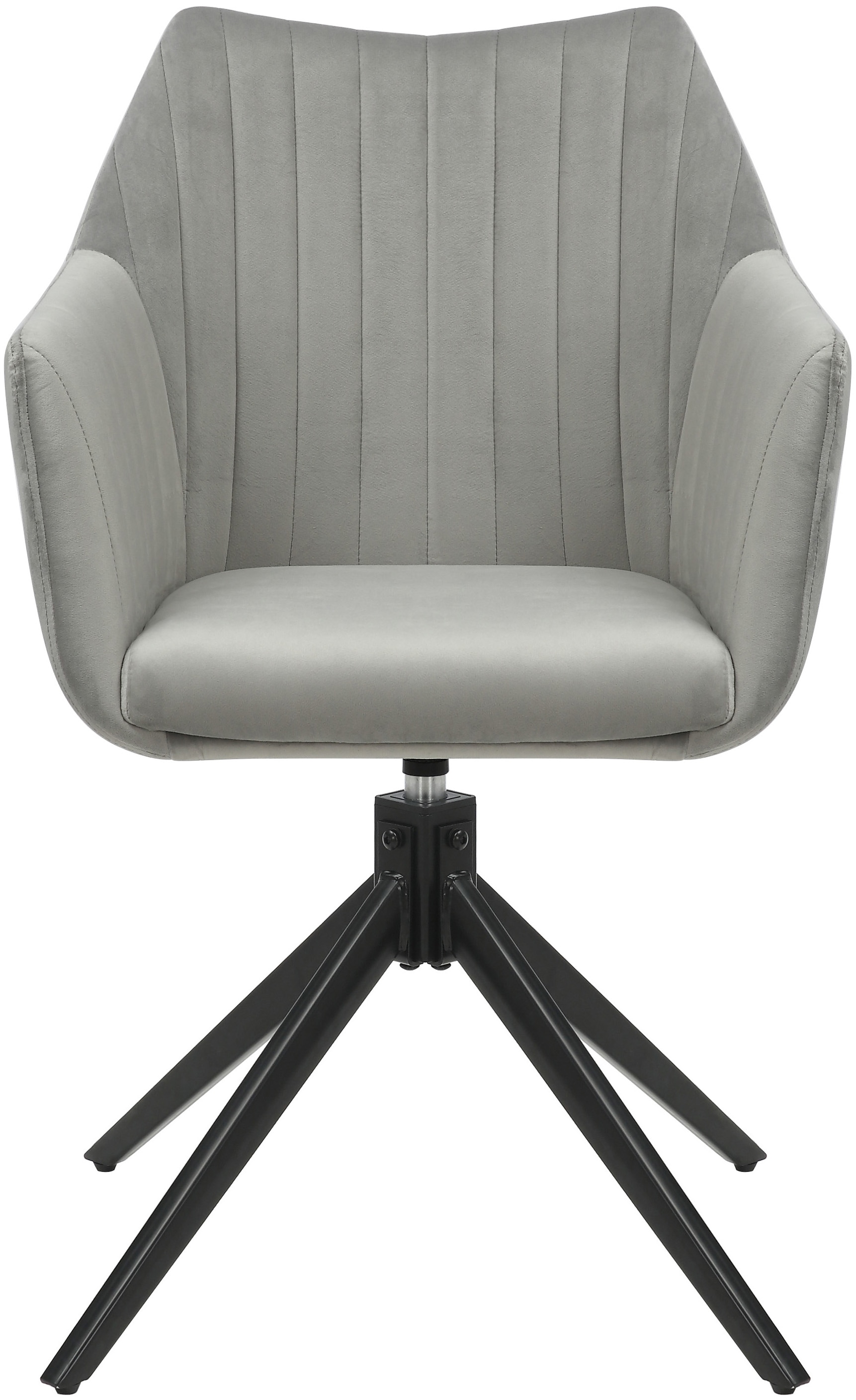 Home affaire Esszimmerstuhl »TAMPAST1, TOPSELLER!«, (Set), 2 St., Samtvelours, mit Drehfunktion 360 Grad