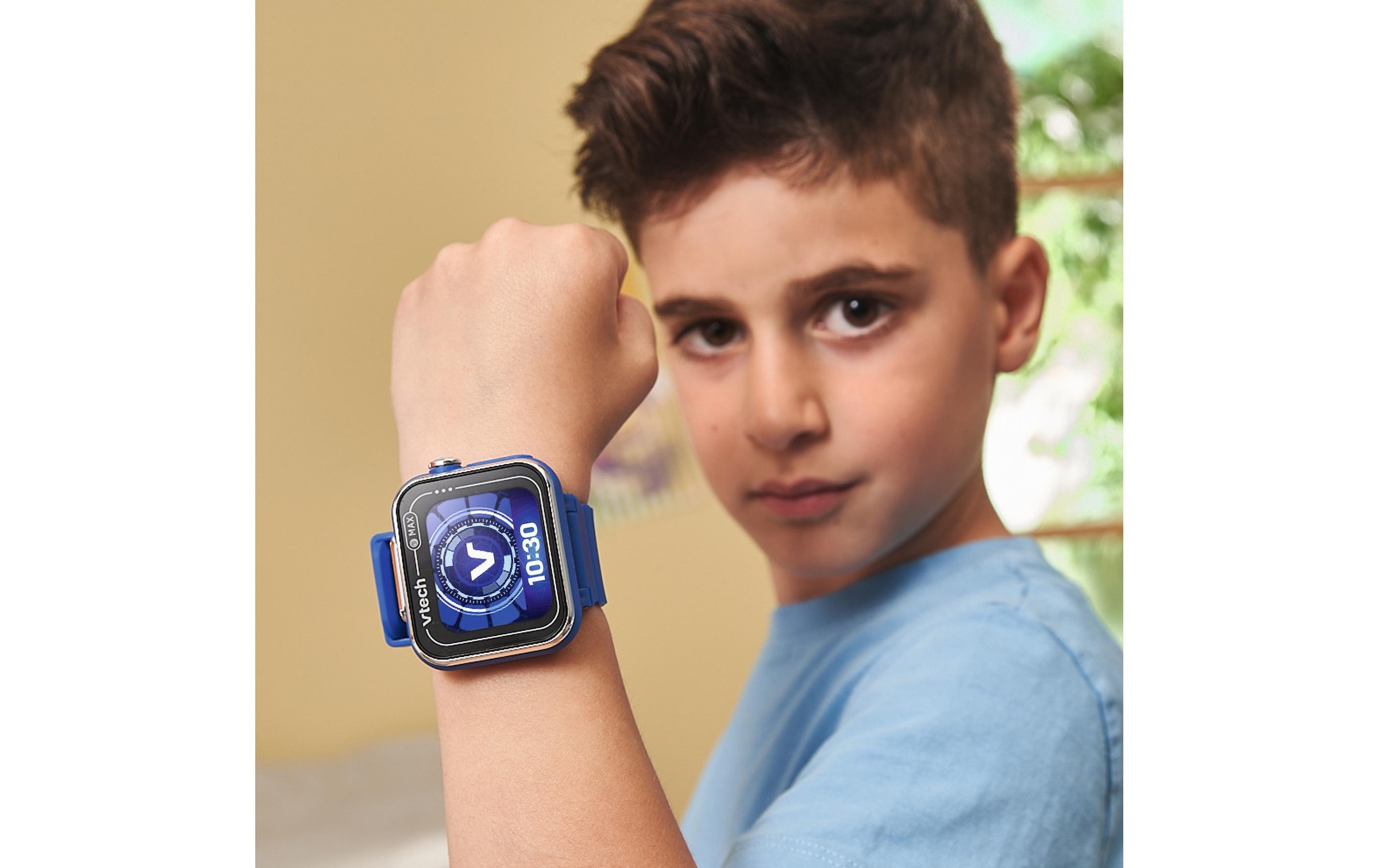 Vtech® Kinderkamera »KidiZoom Smartwatch MAX bleue -FR-«