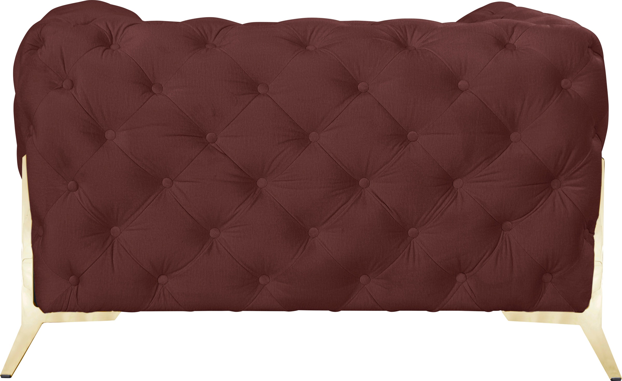 Leonique Chesterfield-Sessel »Amaury Sessel«, aufwändige Knopfheftung, moderne Chesterfield Optik, Fussfarbe wählbar