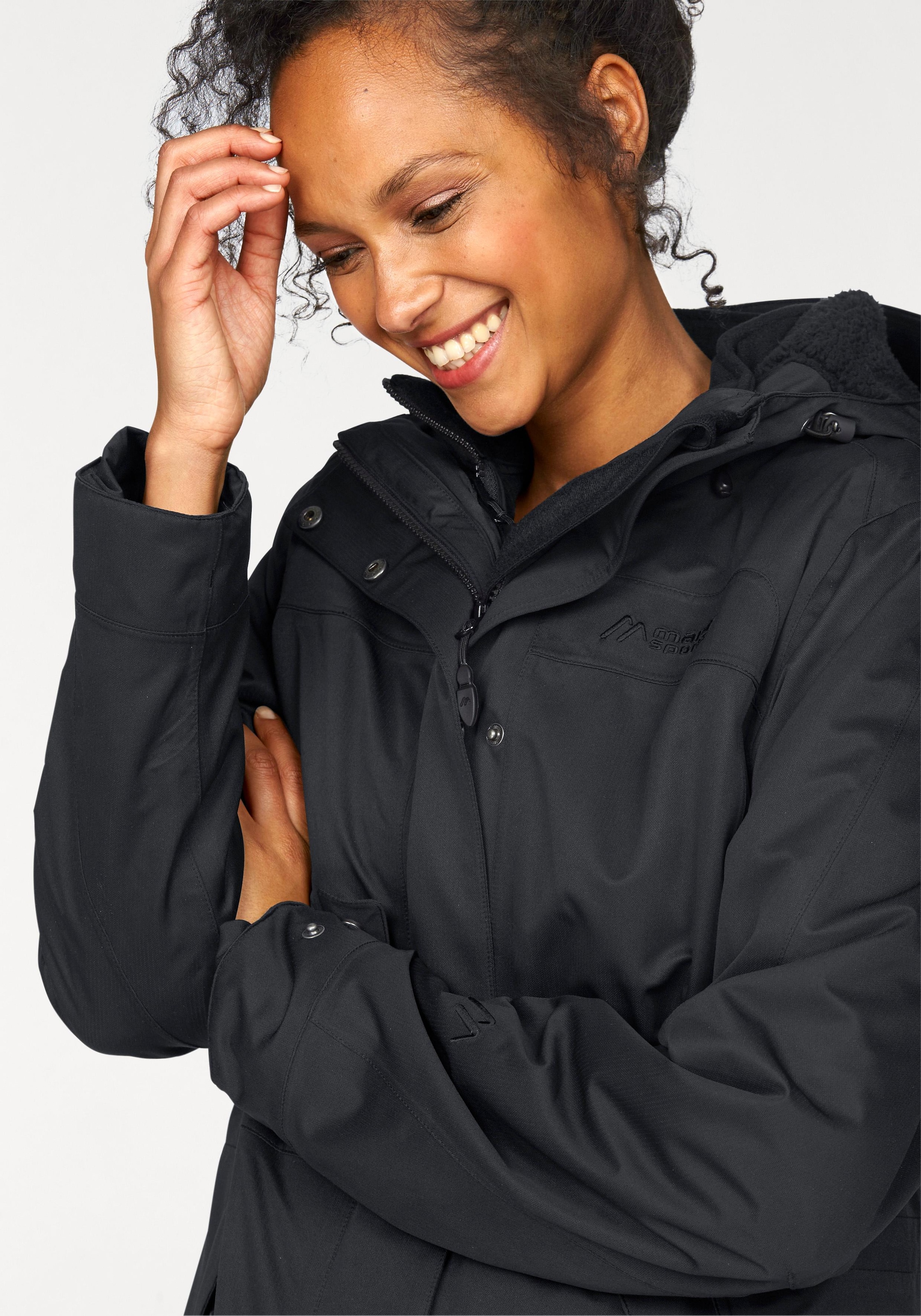 Maier Sports 3-in-1-Funktionsmantel »Doppelmantel Damen«, bis Grösse 58 erhältlich