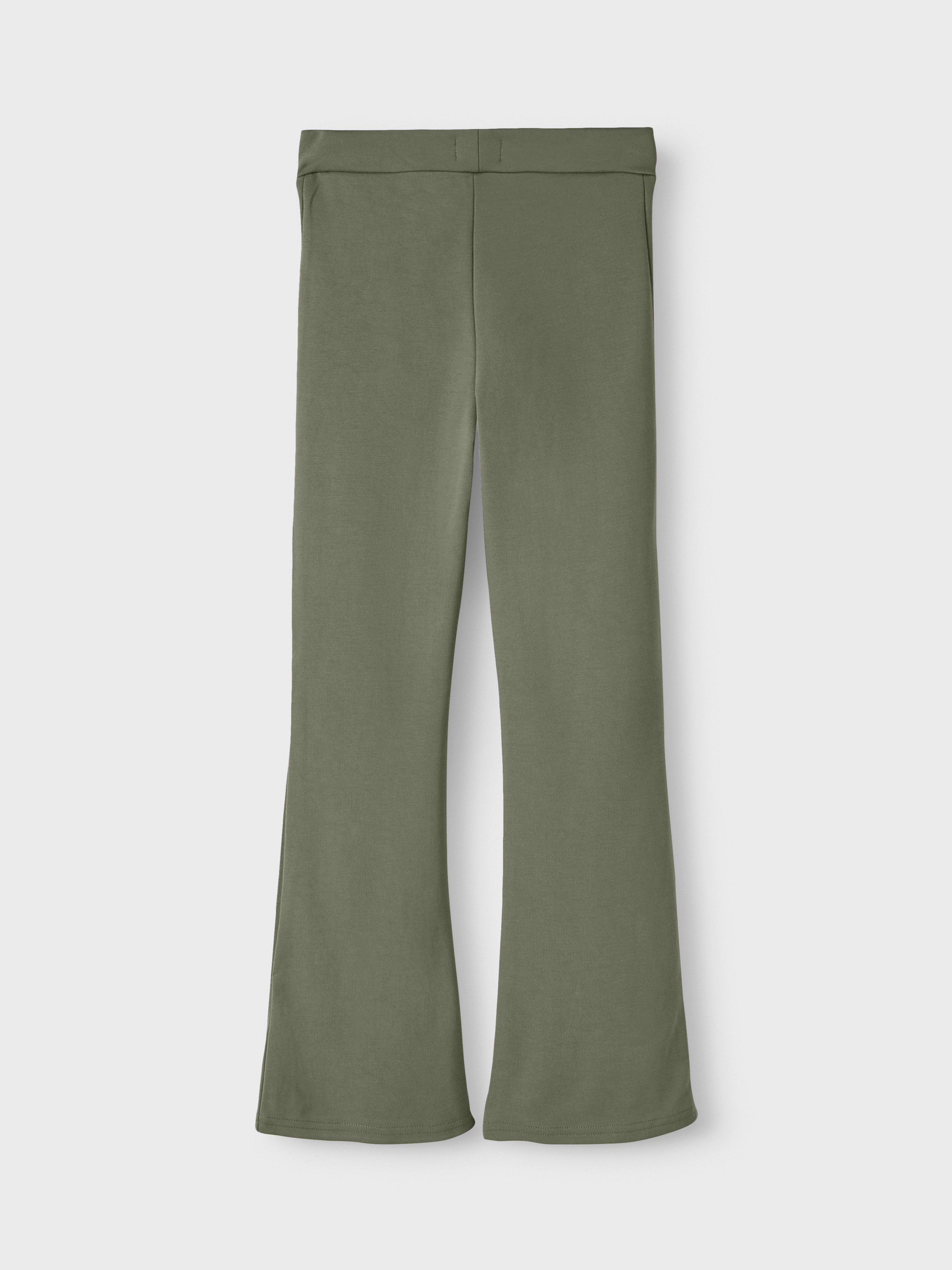 Name It Pantalon en jersey »NKFFRIKKALI für Mädchen mit ausgestelltem Bein und Viskose«  uni, casual, évasé, mélange viscose, sans col