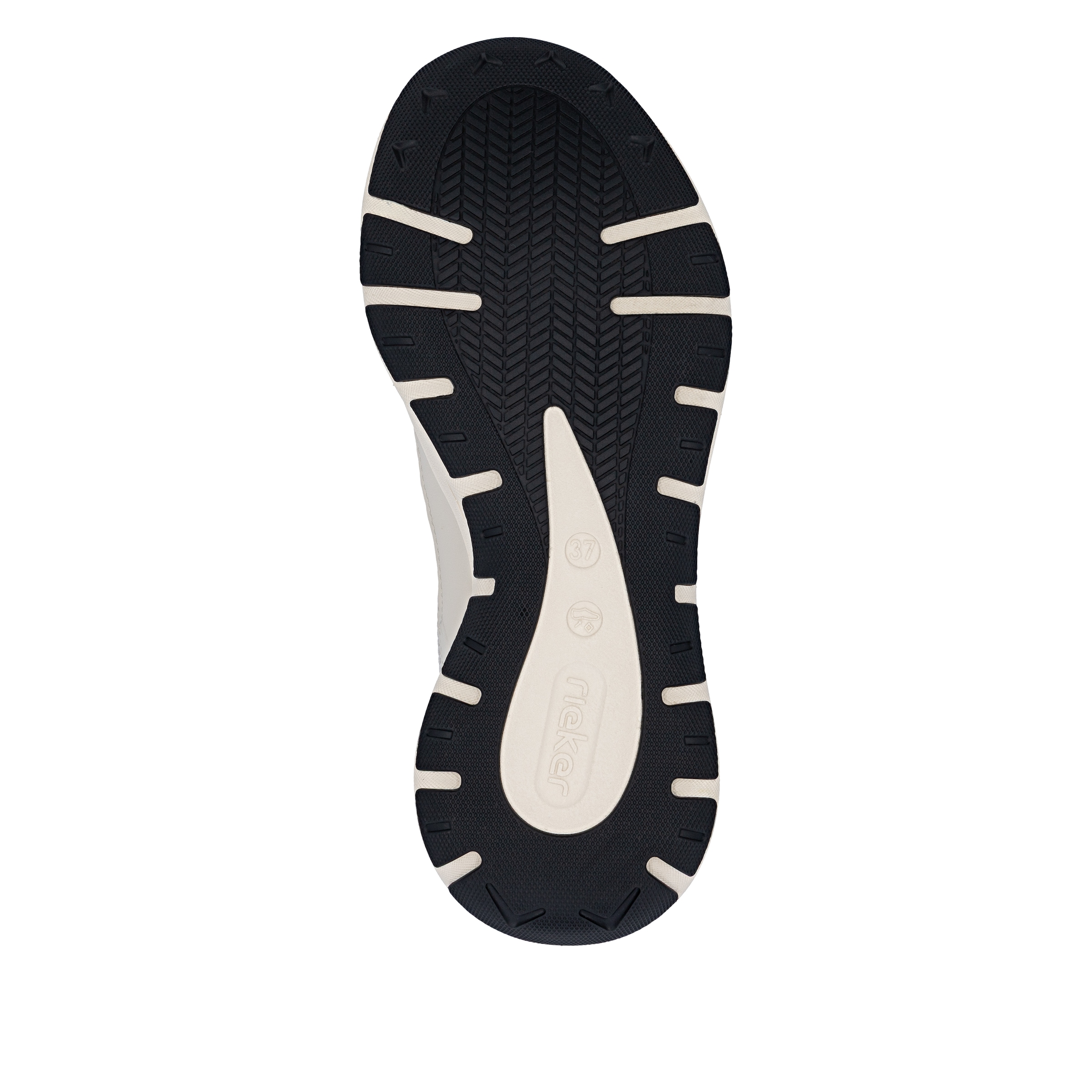 Rieker Baskets à plateforme  Chaussure à lacets, sneaker de loisirs, chaussure basse avec semelle intérieure MemoSoft