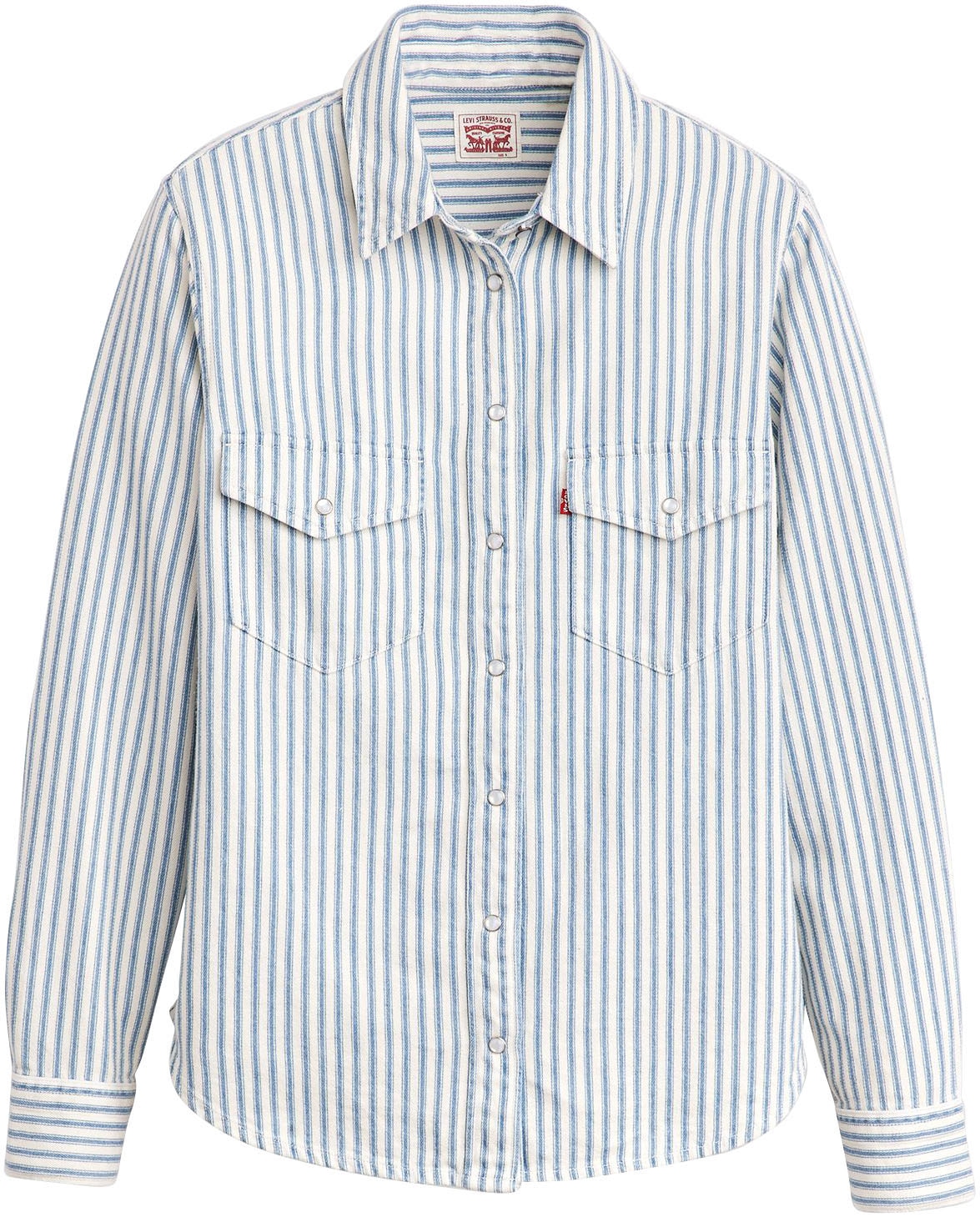 Levi's® Jeansbluse »ICONIC WESTERN«, mit Streifenmuster