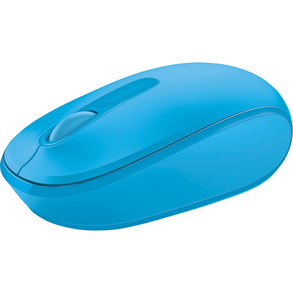 Microsoft Maus »Wireless Mobile Mouse 1850 Cyan Blue«, RF Wireless