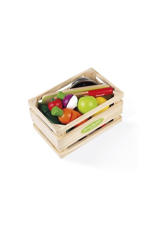 Kaufladensortiment »Janod Obst- und Gemüse-Set Green M«