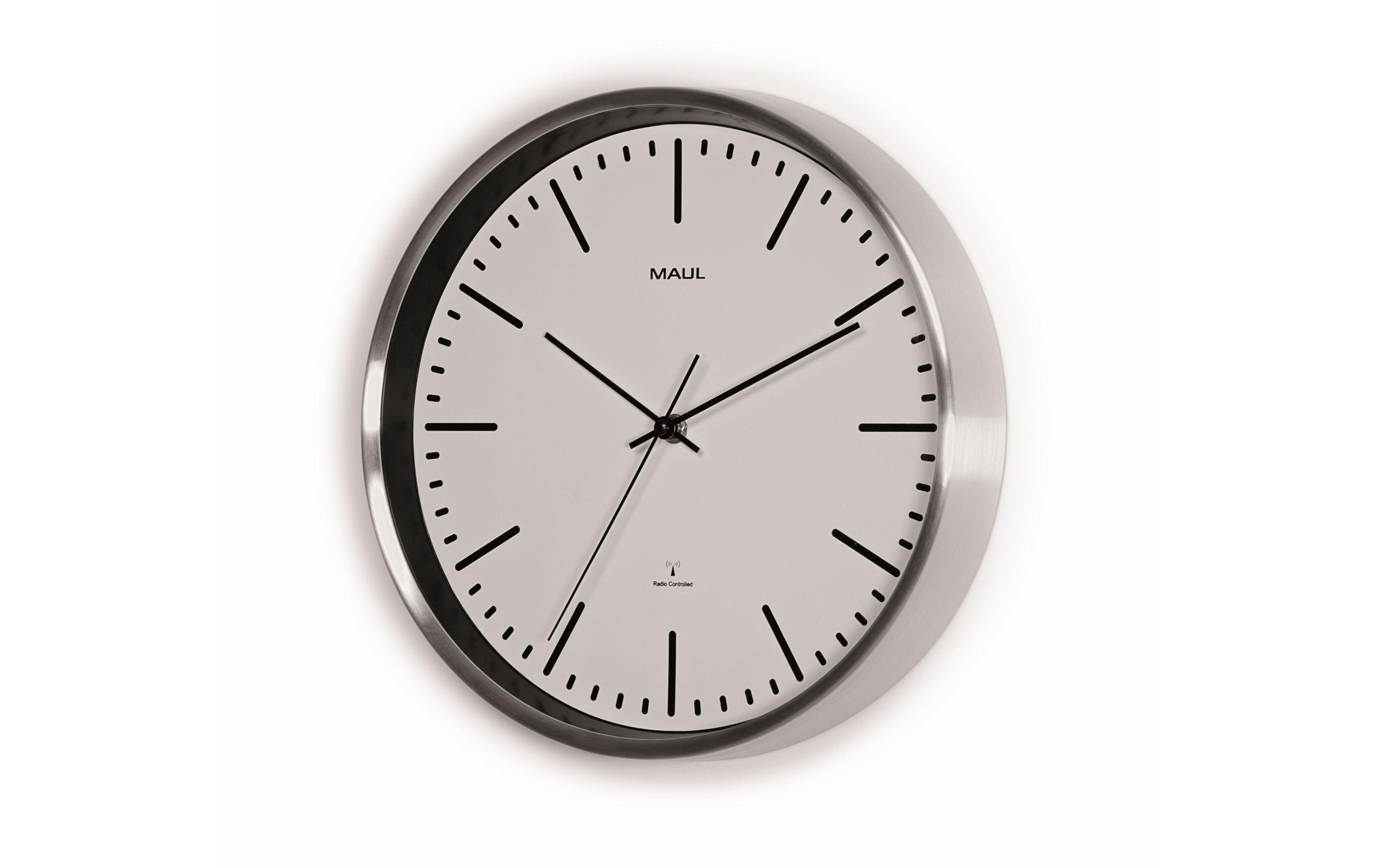 Maul Wanduhr "Wanduhr MAULfly 30RC weiss"
