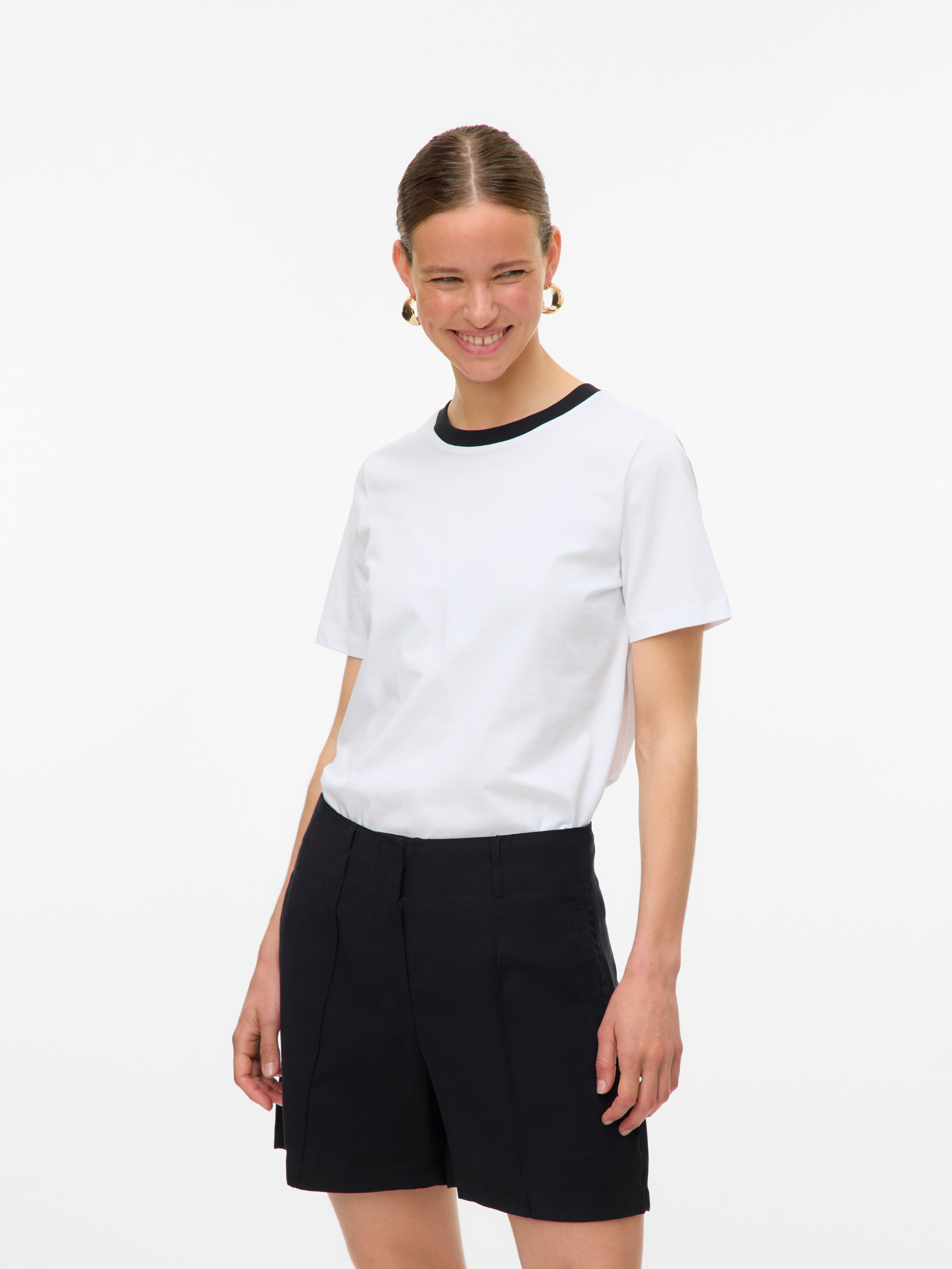 Vero Moda Kurzarmshirt »VMPAULINA SS T-SHIRT GA JRS NOOS«
