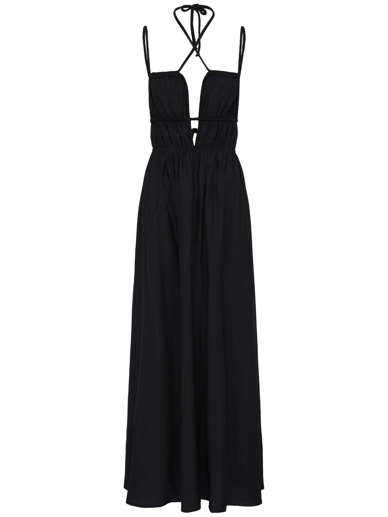 LeGer Maxi robe »Hanke, LeGer by Lena Gercke« Sans poche Regular fit mit Kordeln zum Binden