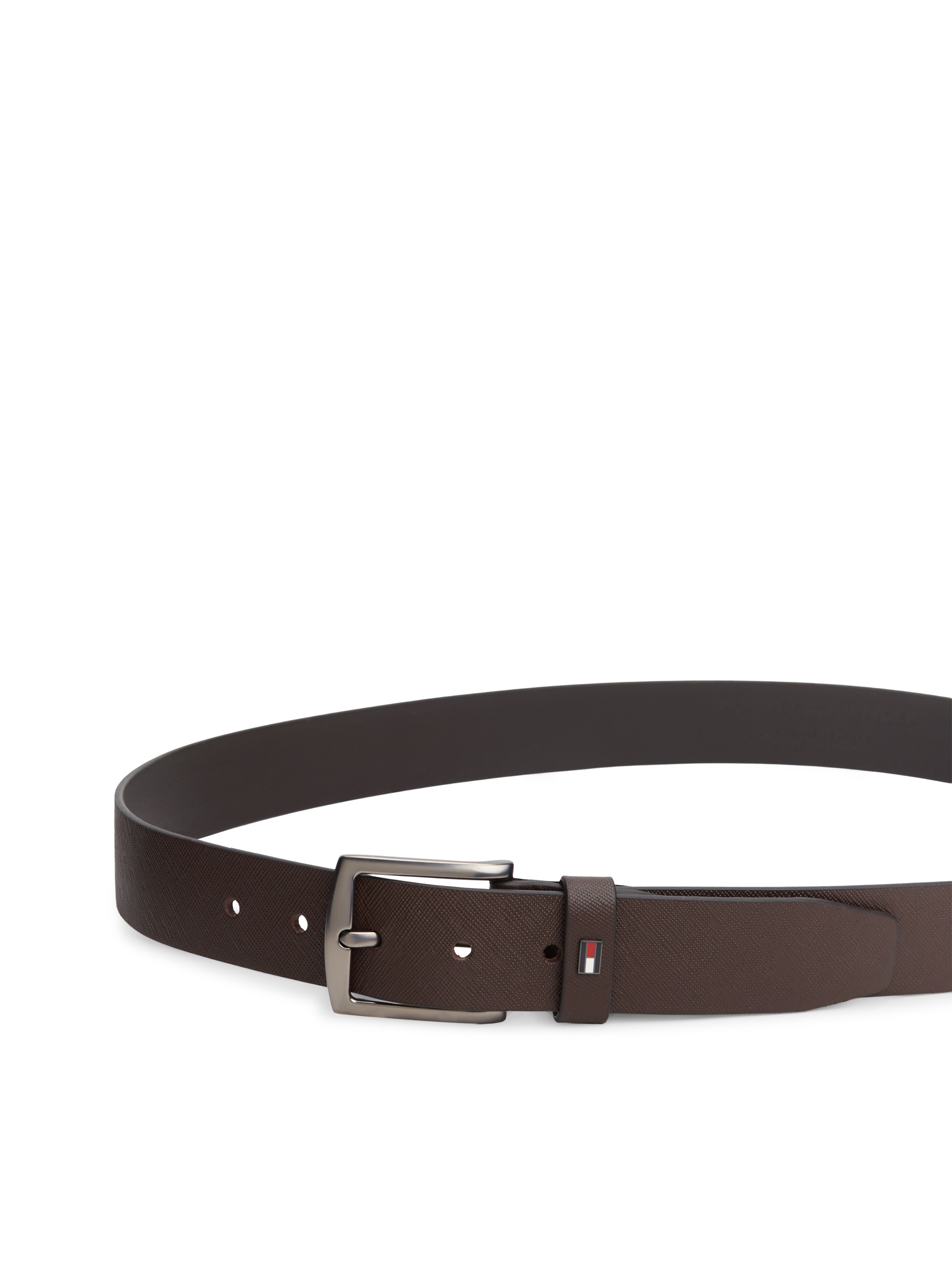 Tommy Hilfiger Ceinture en cuir »DENTON 3.5 cm breit« taille réglable