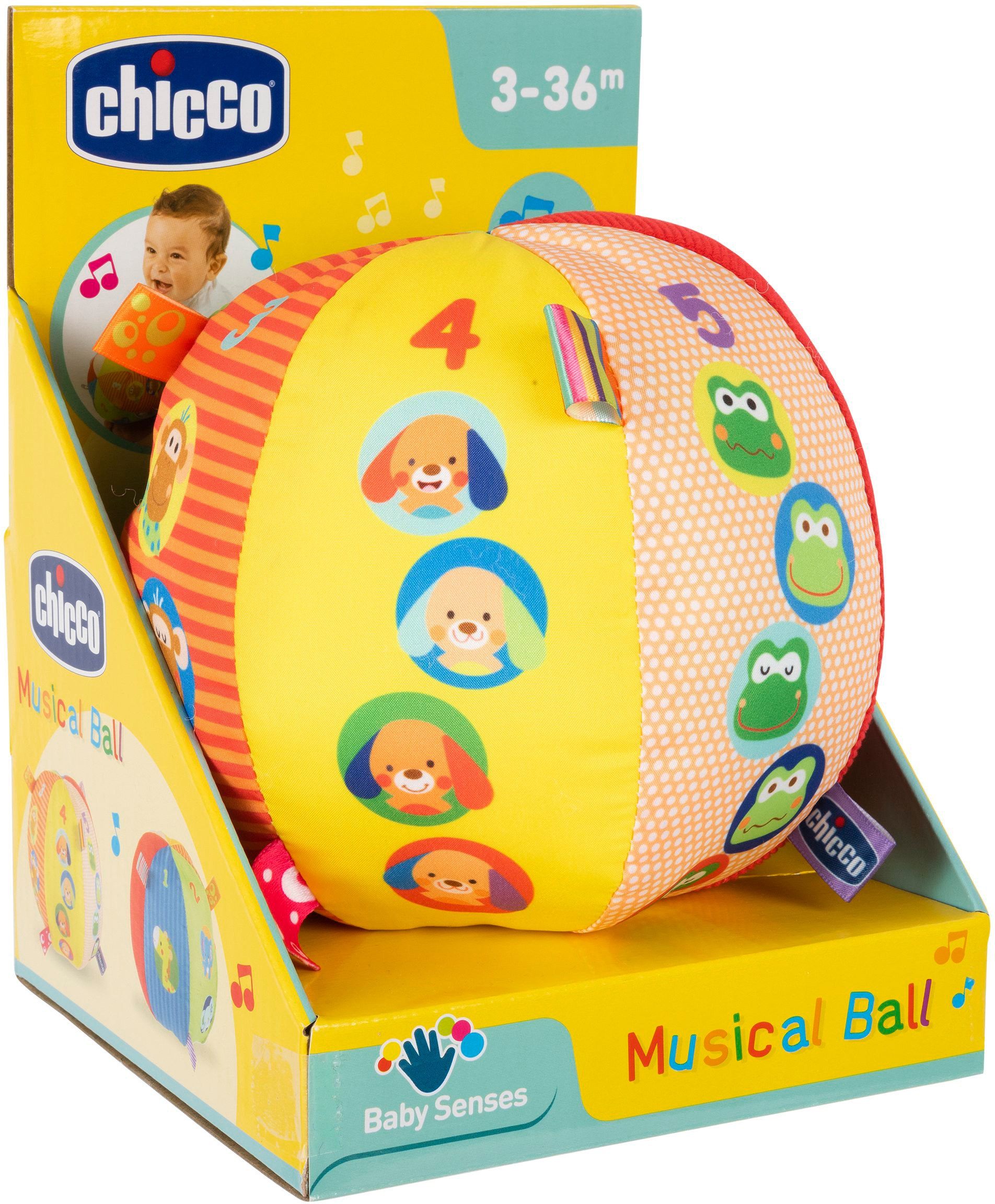 Image of Chicco Greifling »Musikball«, mit Soundeffekten bei Ackermann Versand Schweiz