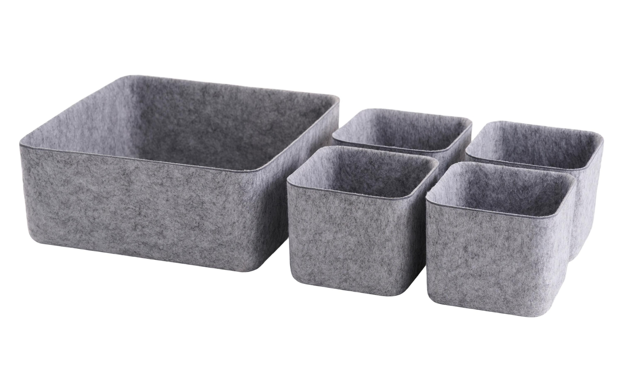 Schou Aufbewahrungskorb »5-er Set Gr«, (5 St.)