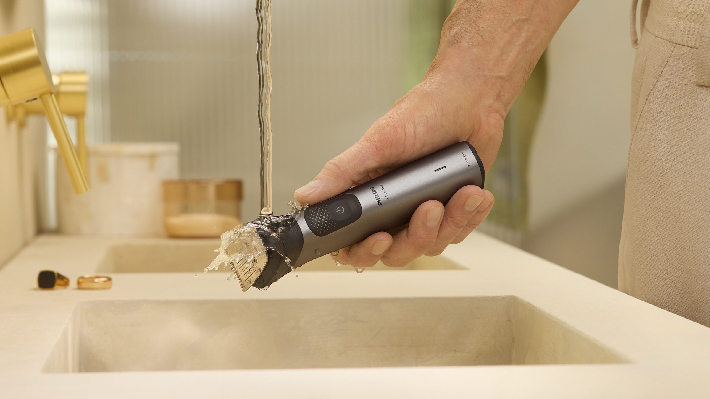 Philips Trimmer multifonctionnel »Series 9000 MG9557/15« 20 Aufsätze 20-in-1-Trimmer für Gesicht, Körper und Kopfhaare