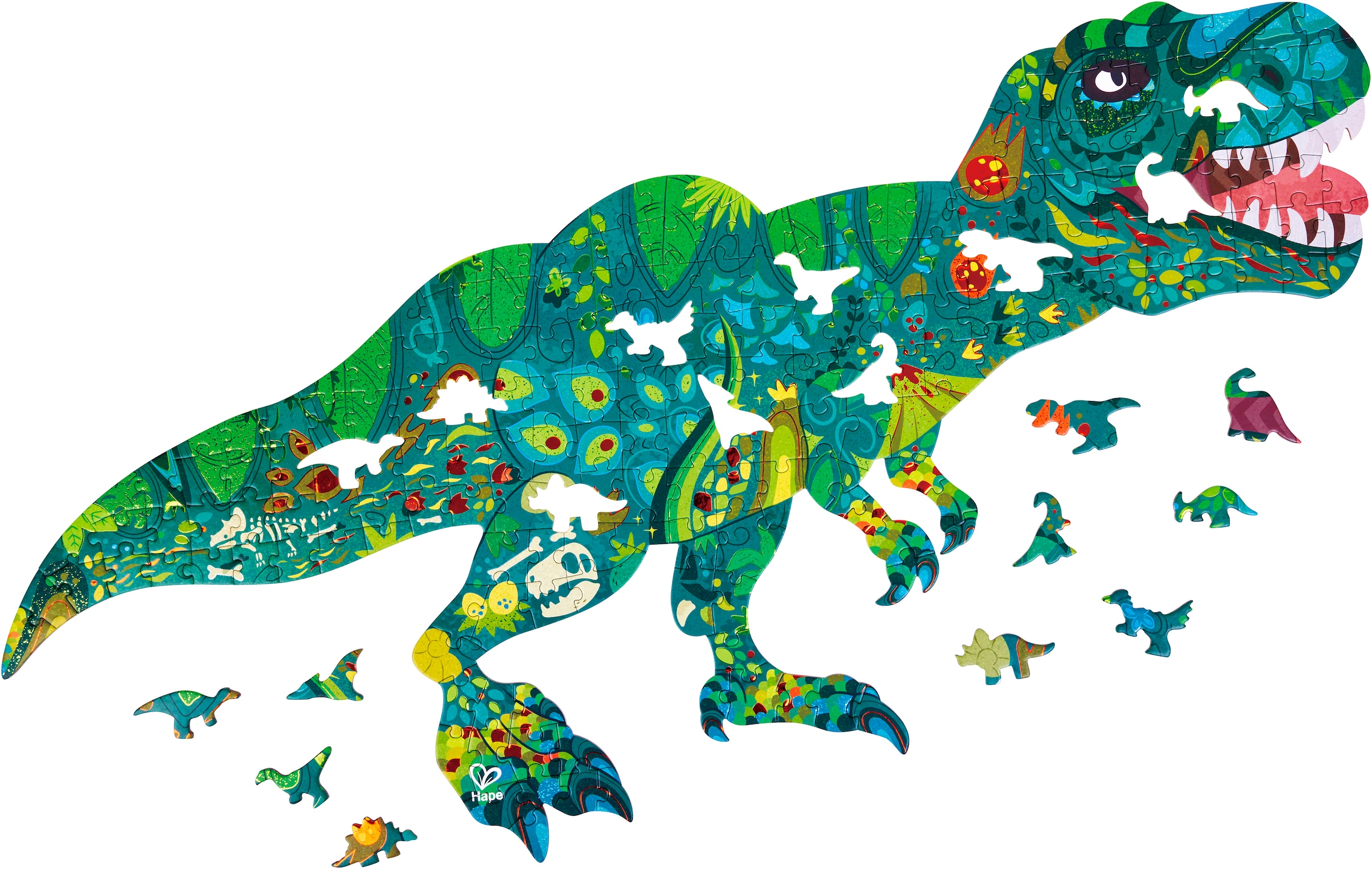 Hape Puzzle de contours »Dinosaurier«