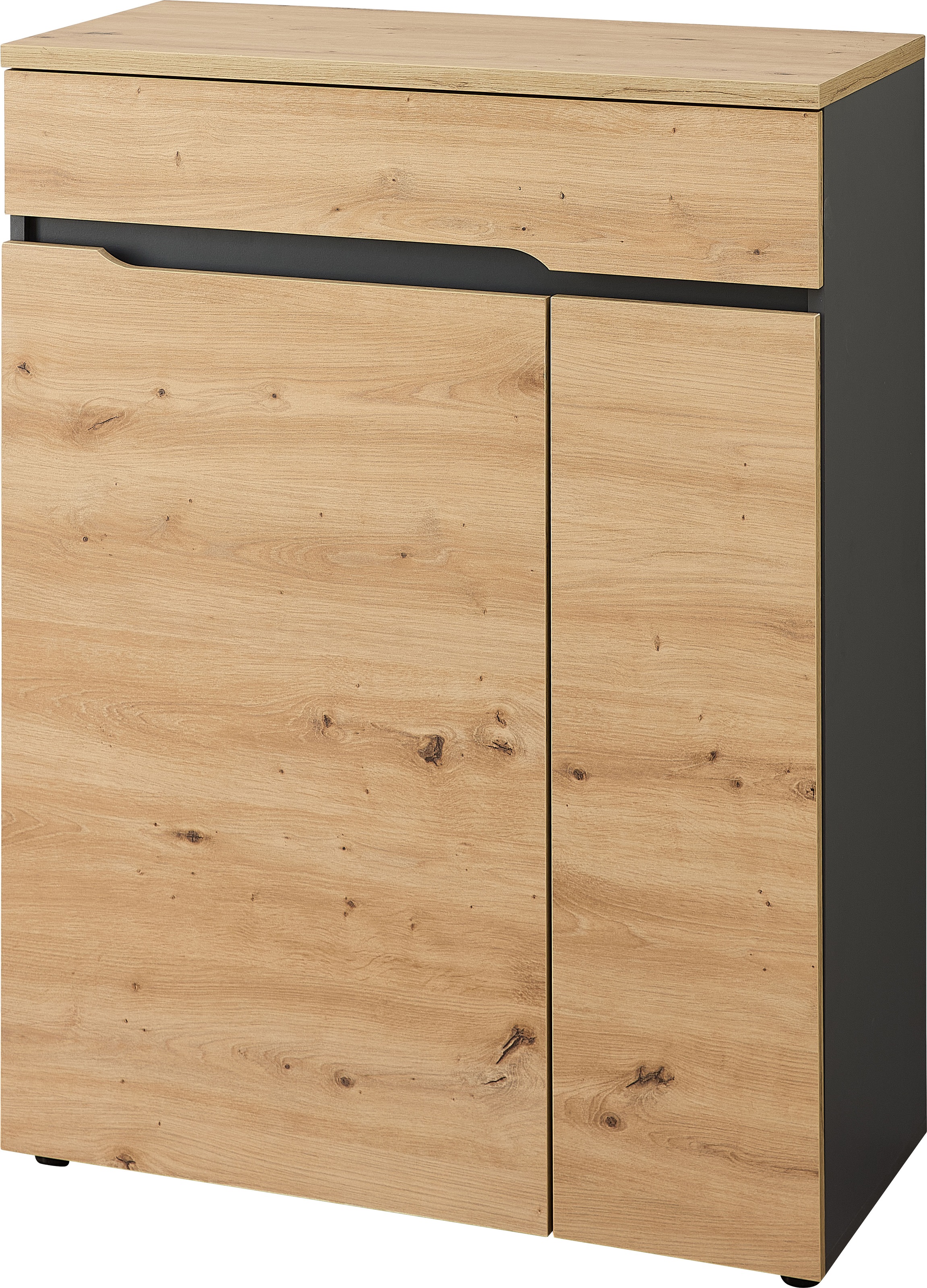 Image of GOODproduct Schuhschrank "Bergen Schuhschrank, 80/107/38 (B/H/T cm)" 1 Stk. tlg. 2 türig, Schubkasten, Soft Close
