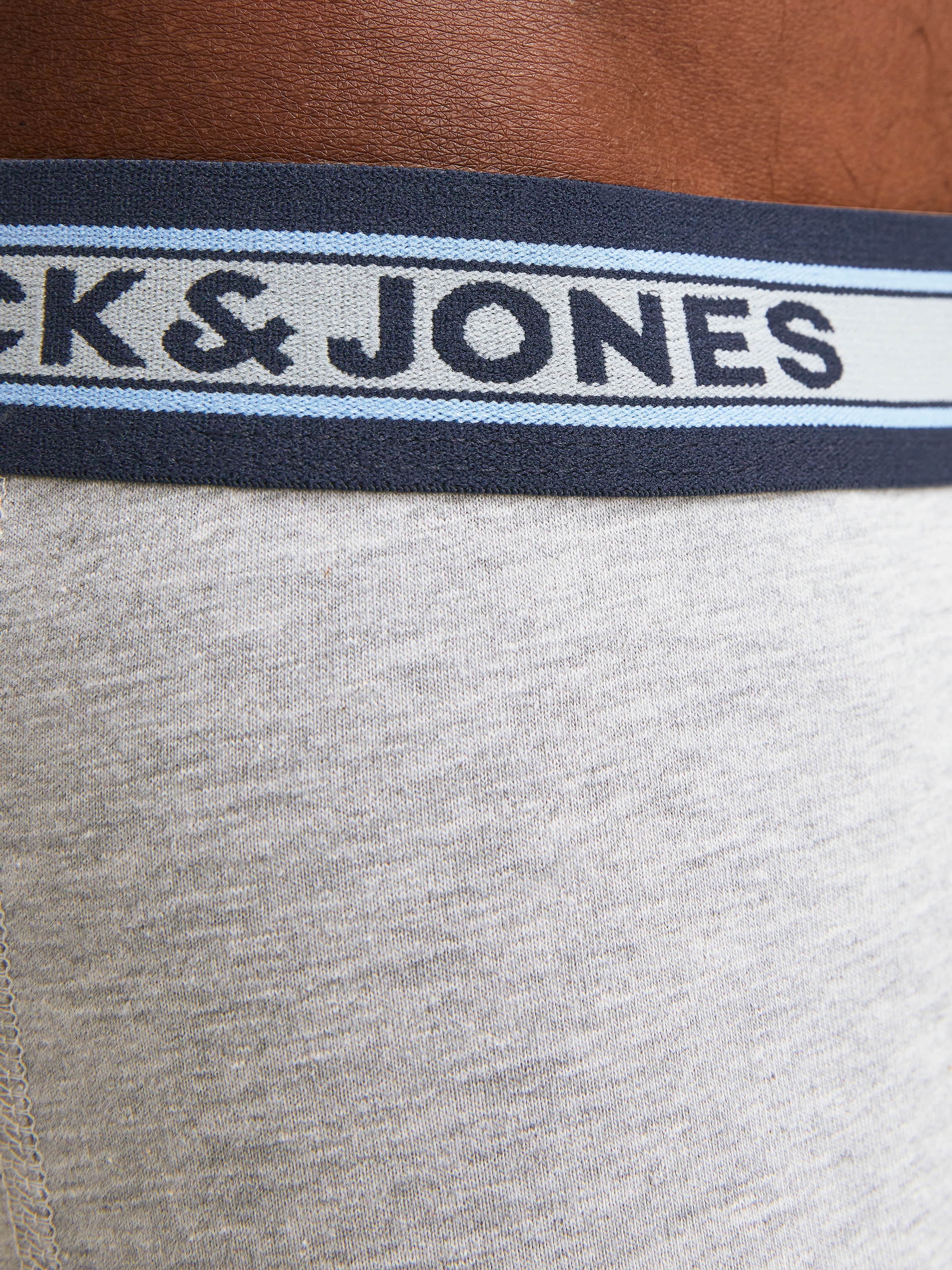 Jack & Jones Tronc »JACSOLID 10er-Pack, bequem, elastisch, ideal für jeden Tag« Packung, 10 cuis tlg., meliert, modisch, eng anliegend, Baumwollmischung, Bündchen