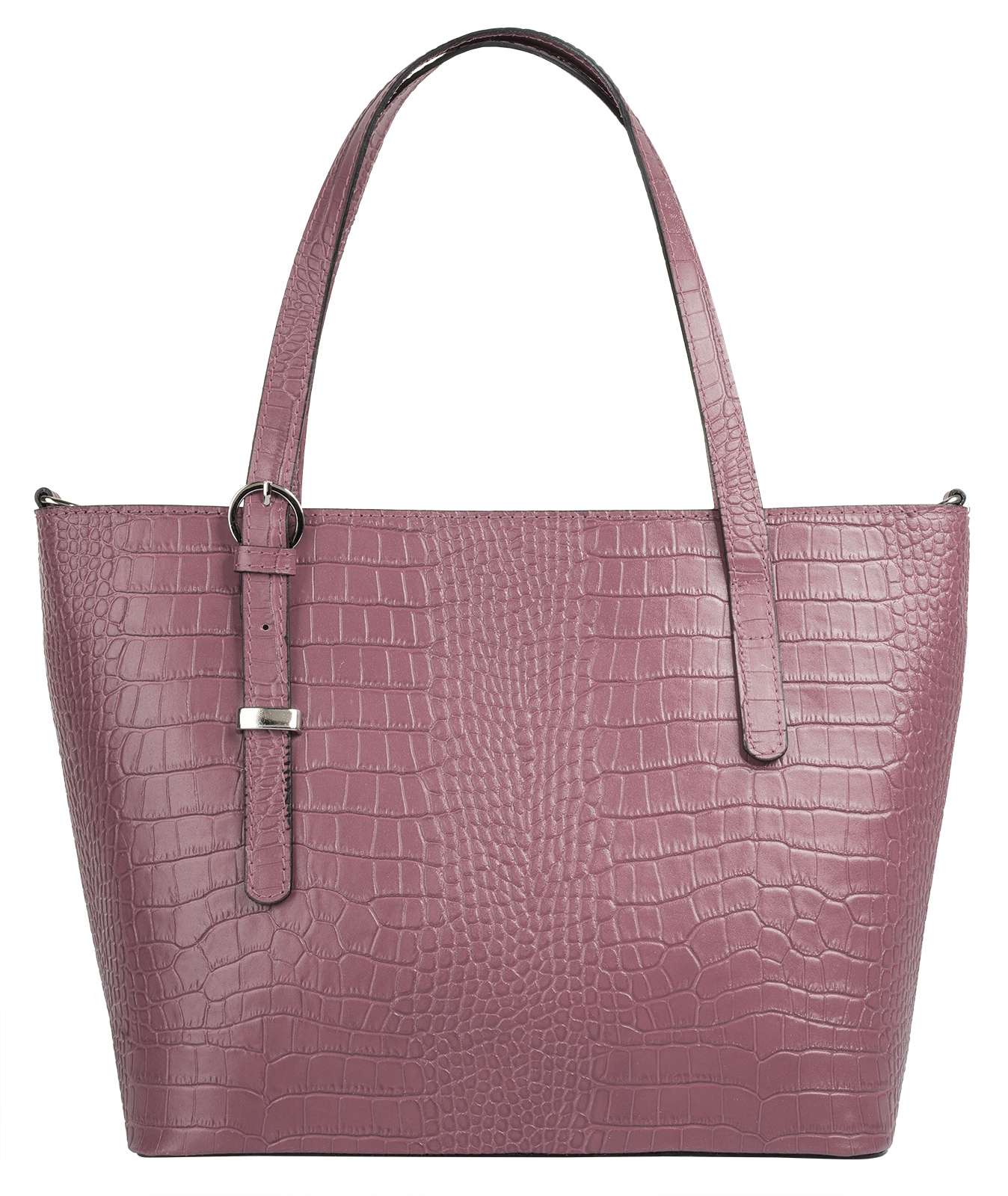 Cluty Henkeltasche, echt Leder, Made in Italy