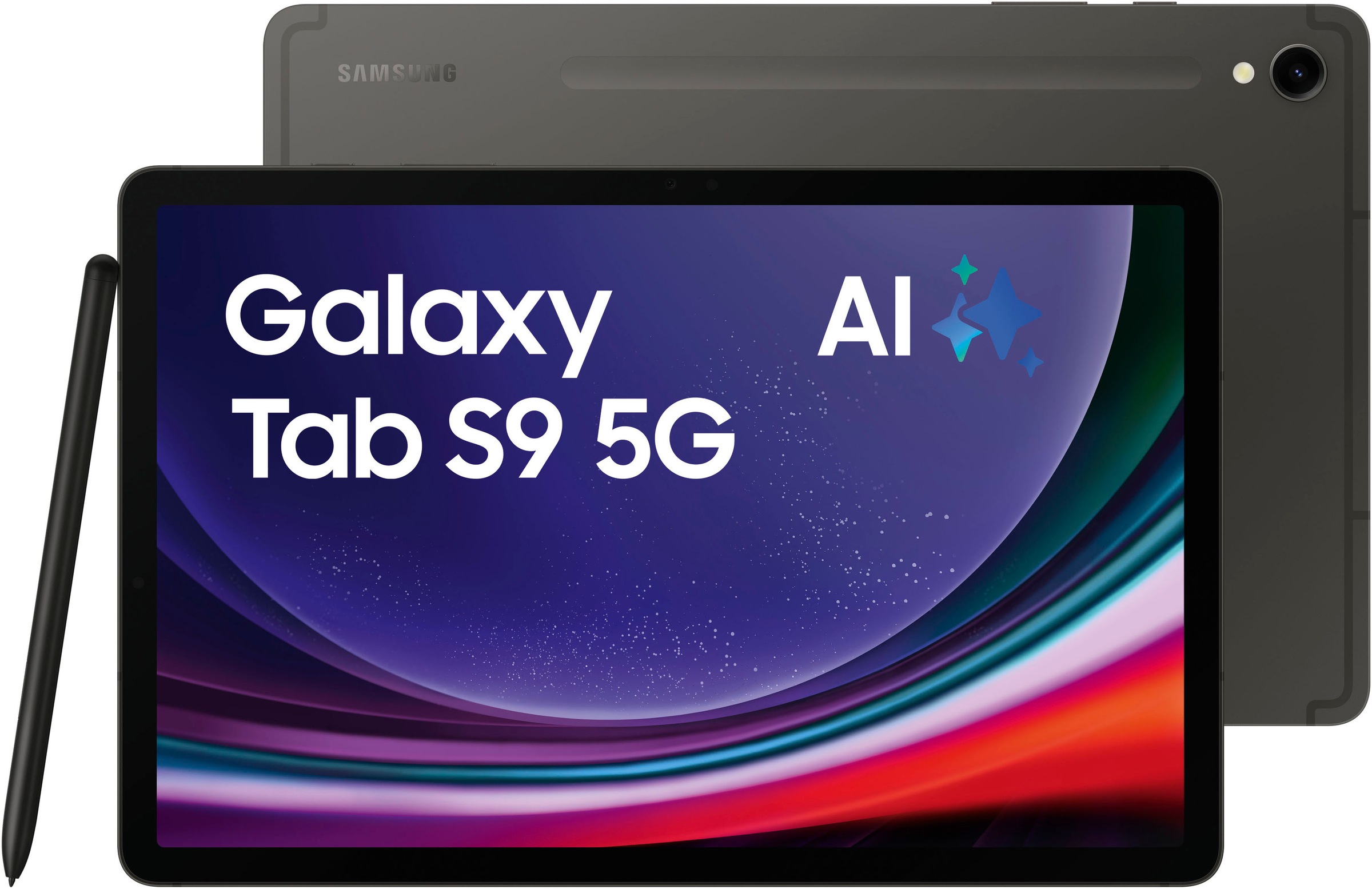 Image of Samsung Tablet "Galaxy Tab S9 5G" (27,81 cm / 11 ″) Android 128 GB WQXGA 5G AI-Funktionen)