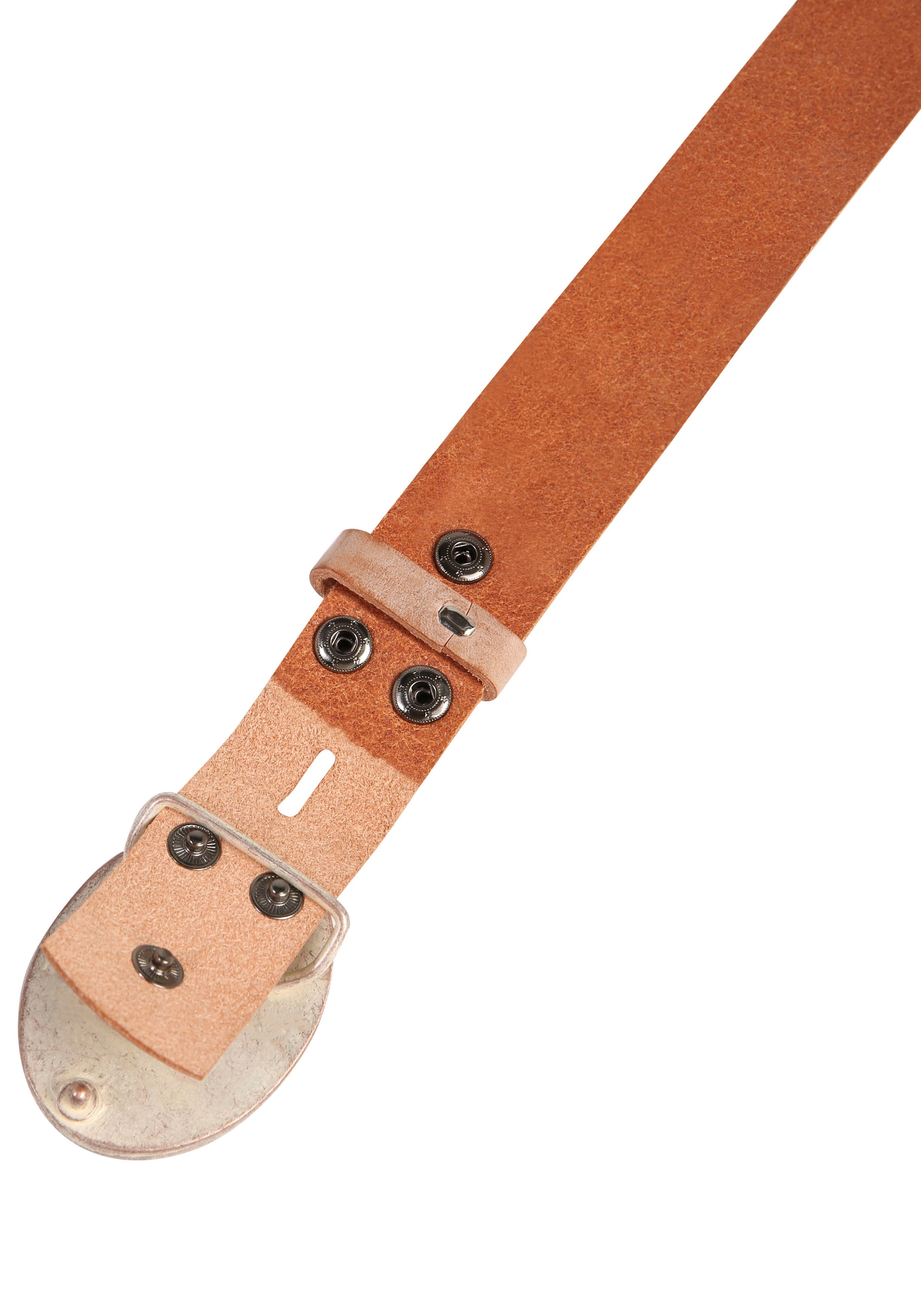 Rettungsring Gürtel Ceinture en cuir mit austauschbarer Schliesse »Seestern Rosa Kristall«