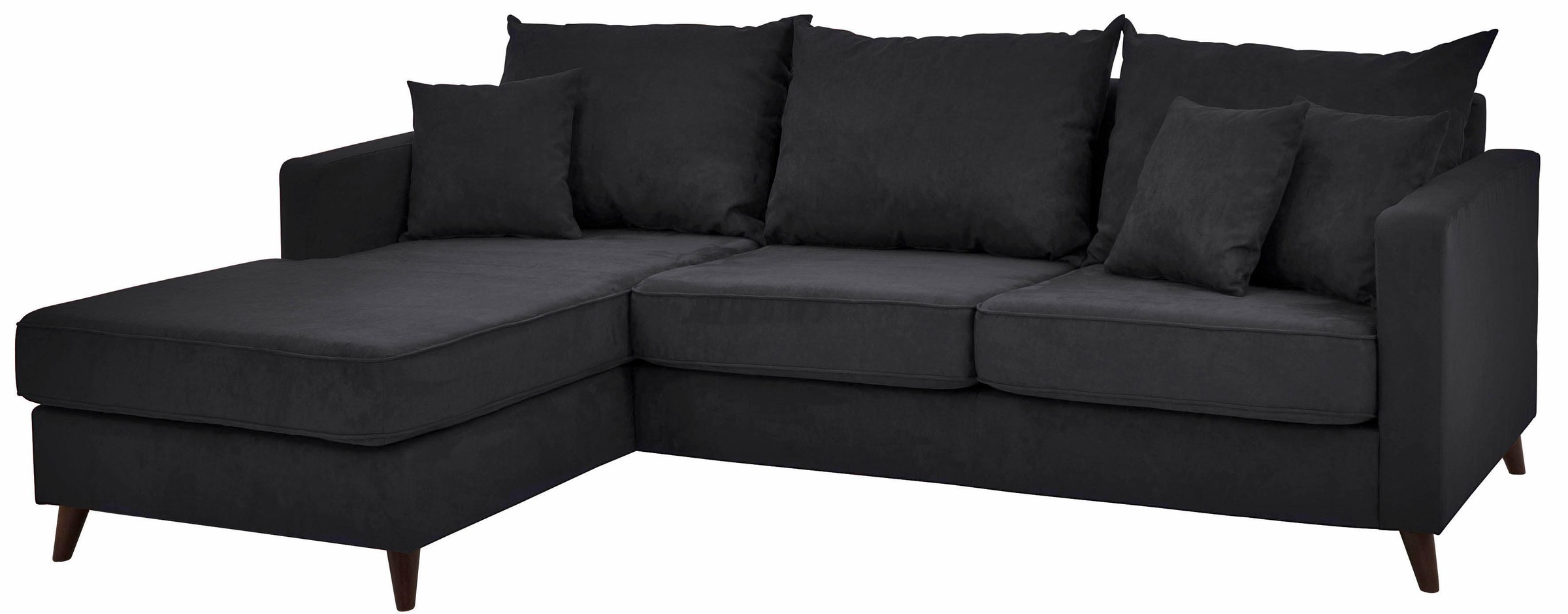 Guido Maria Kretschmer Home&Living Ecksofa »Renesse L-Form«, lose Kissen, Keder an Sitzkissen