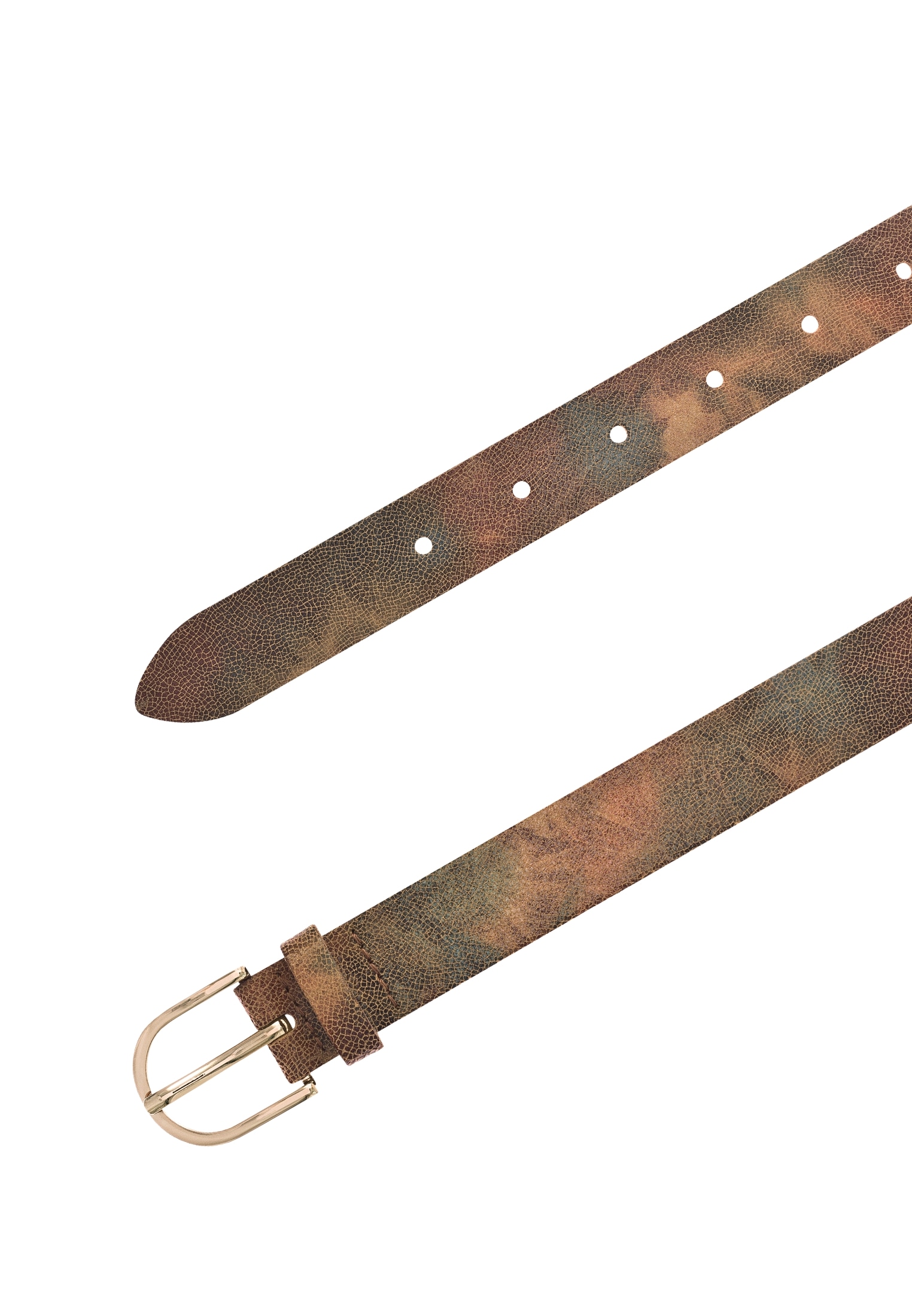 Tamaris Ledergürtel, Glänzende Schliesse, 2,5 cm breit