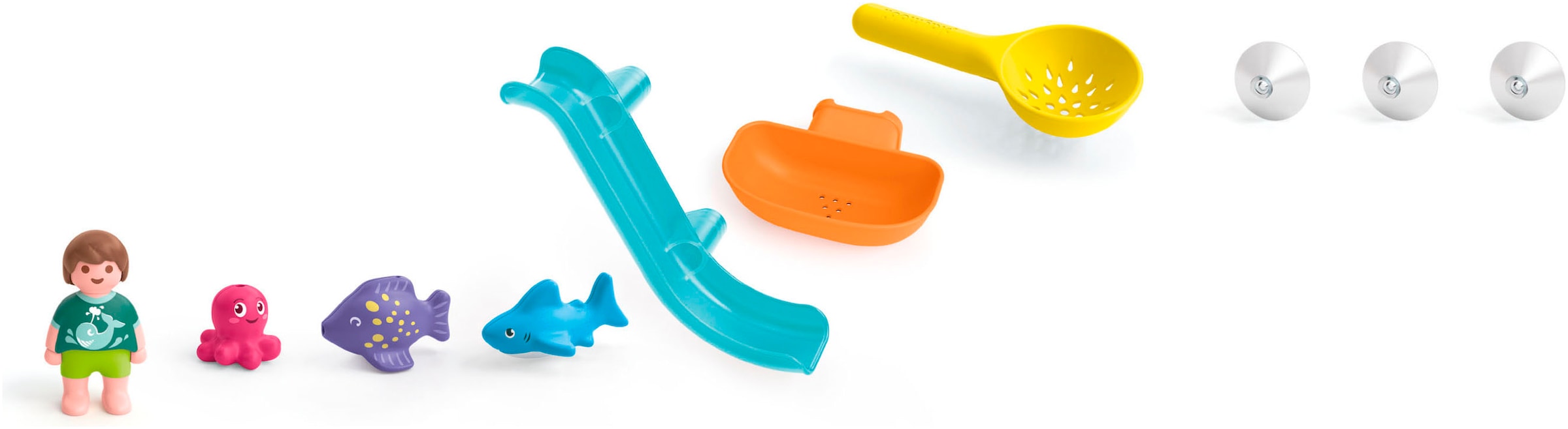 Playmobil® Jeu de construction »Fangspass mit Meerestierchen (71689), JUNIOR« fabriqué en Europe