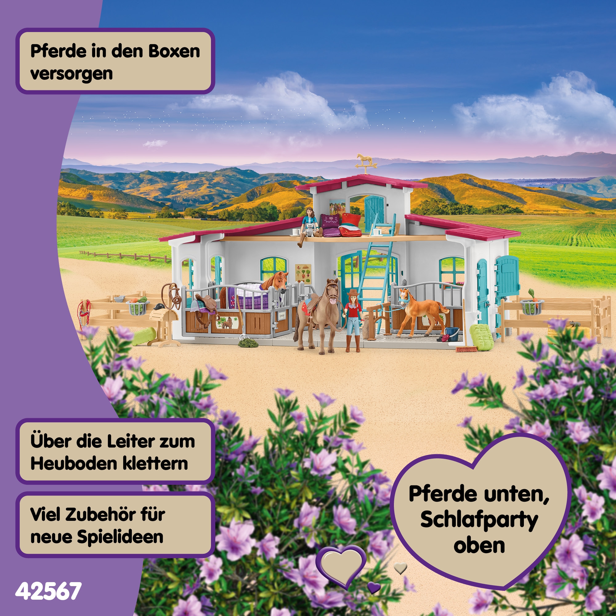 Schleich® Spielwelt »HORSE CLUB, Reiterhof (42567)«
